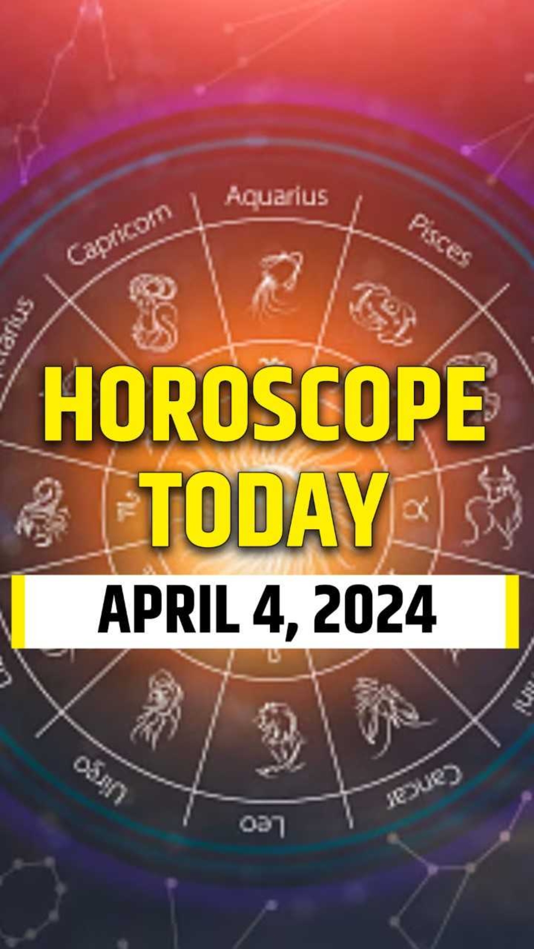 Horoscope Today, April 4: Cancerians should stop overthinking; know about other zodiac signs