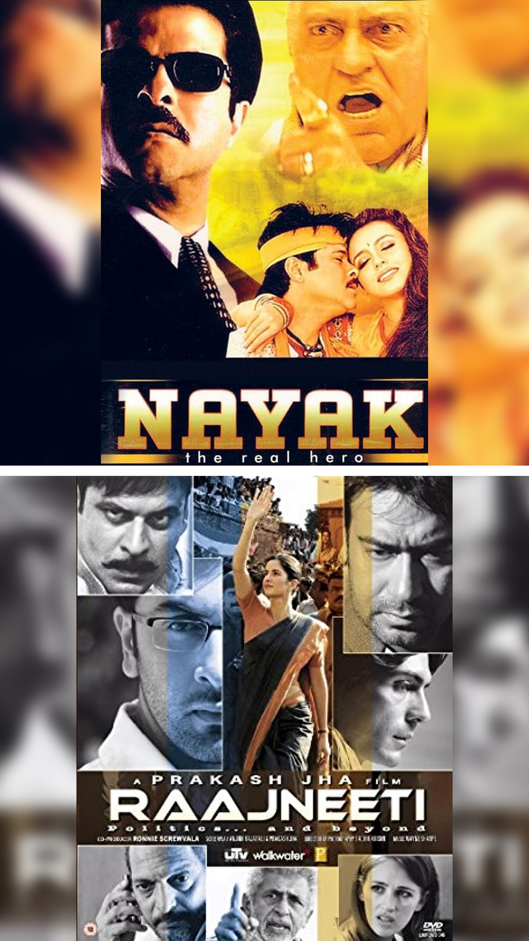 Nayak to Raajneeti: Hindi films based on politics