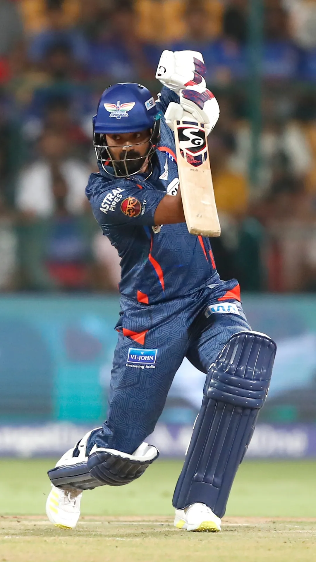 While LSG batted first, Rahul made 15 from 9 balls
