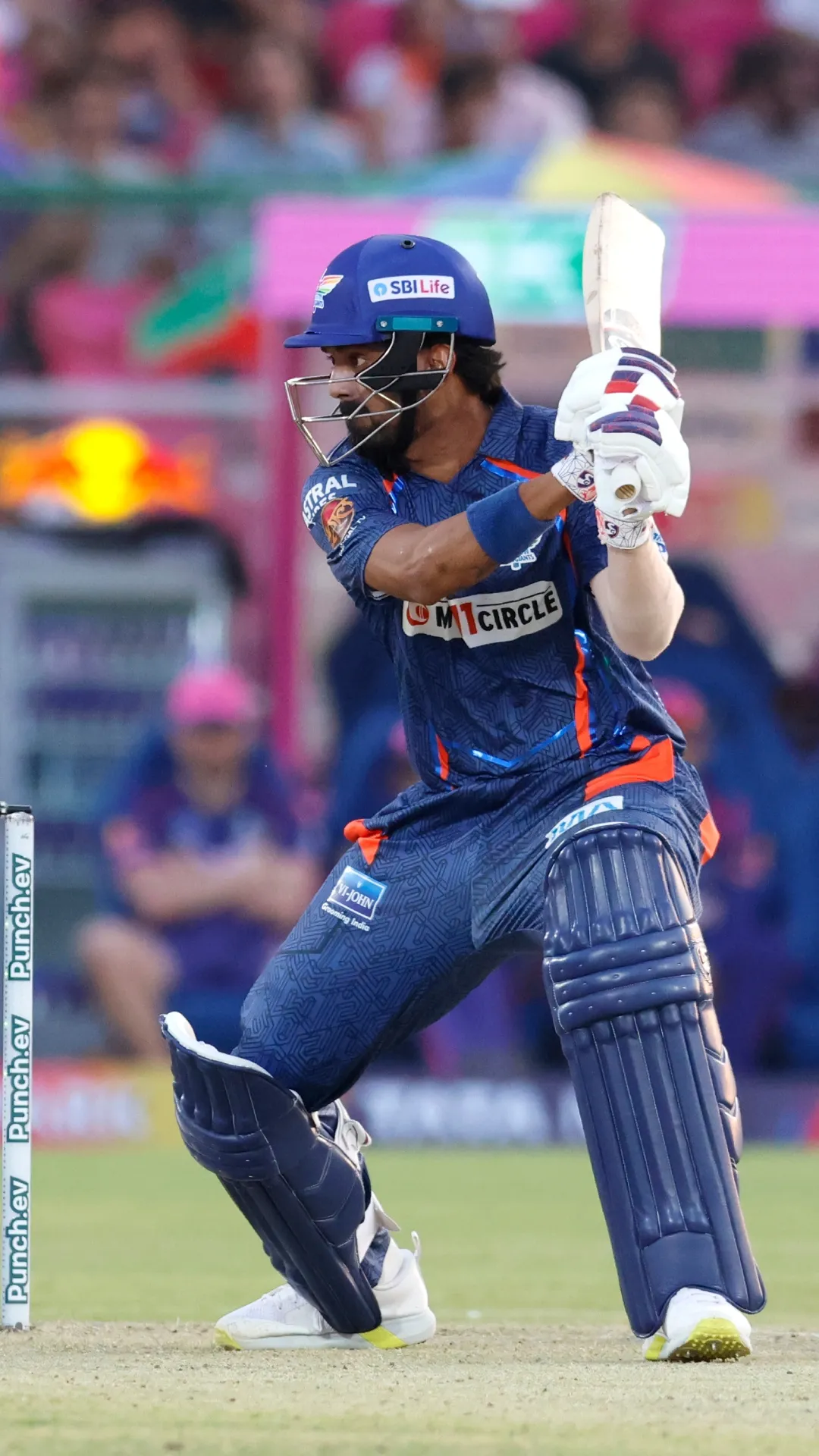 He helped LSG make 163 and win the game by 33 runs
