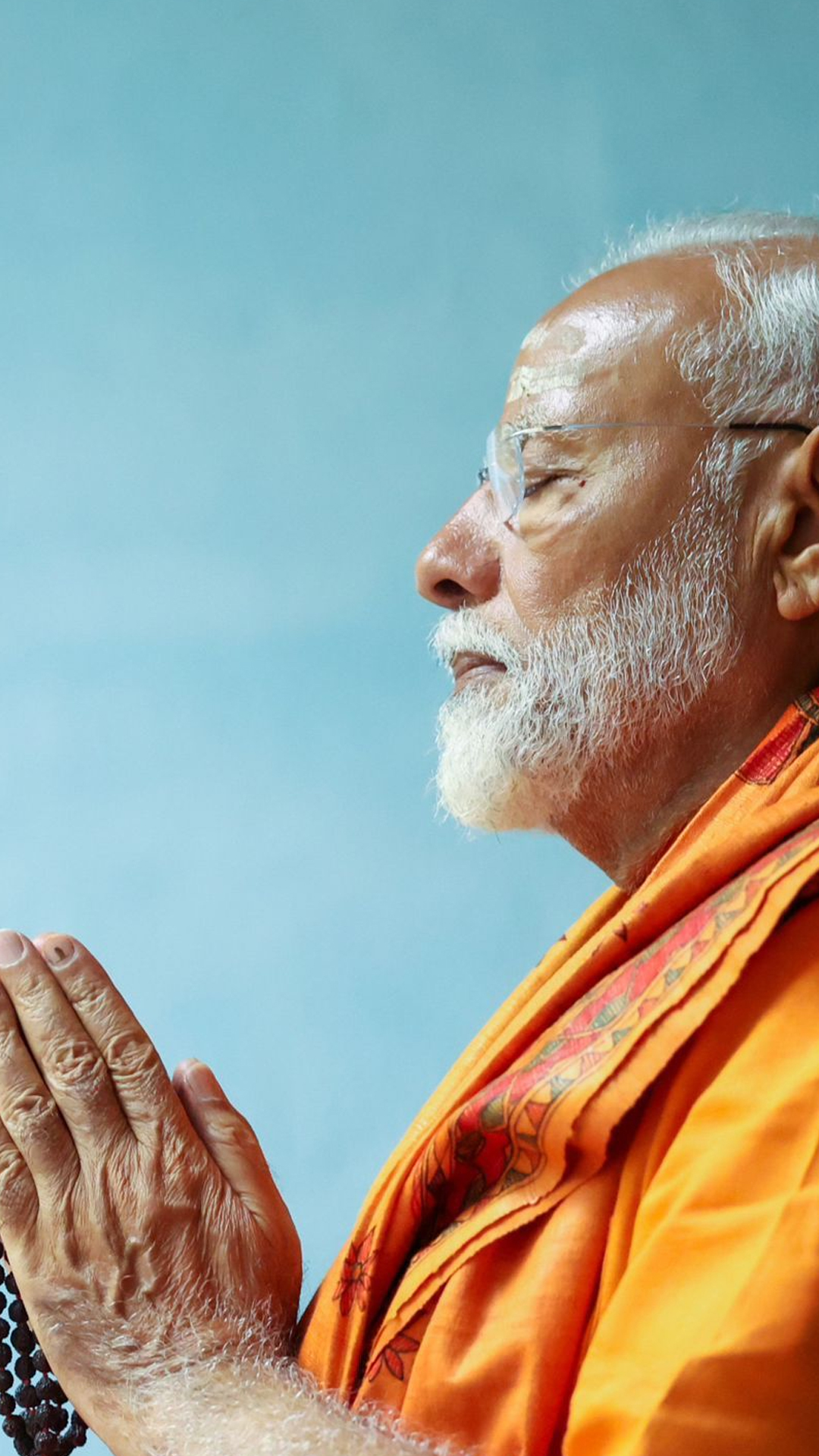 Glimpses from PM Modi's 45-hour-long meditation session in Kanyakumari