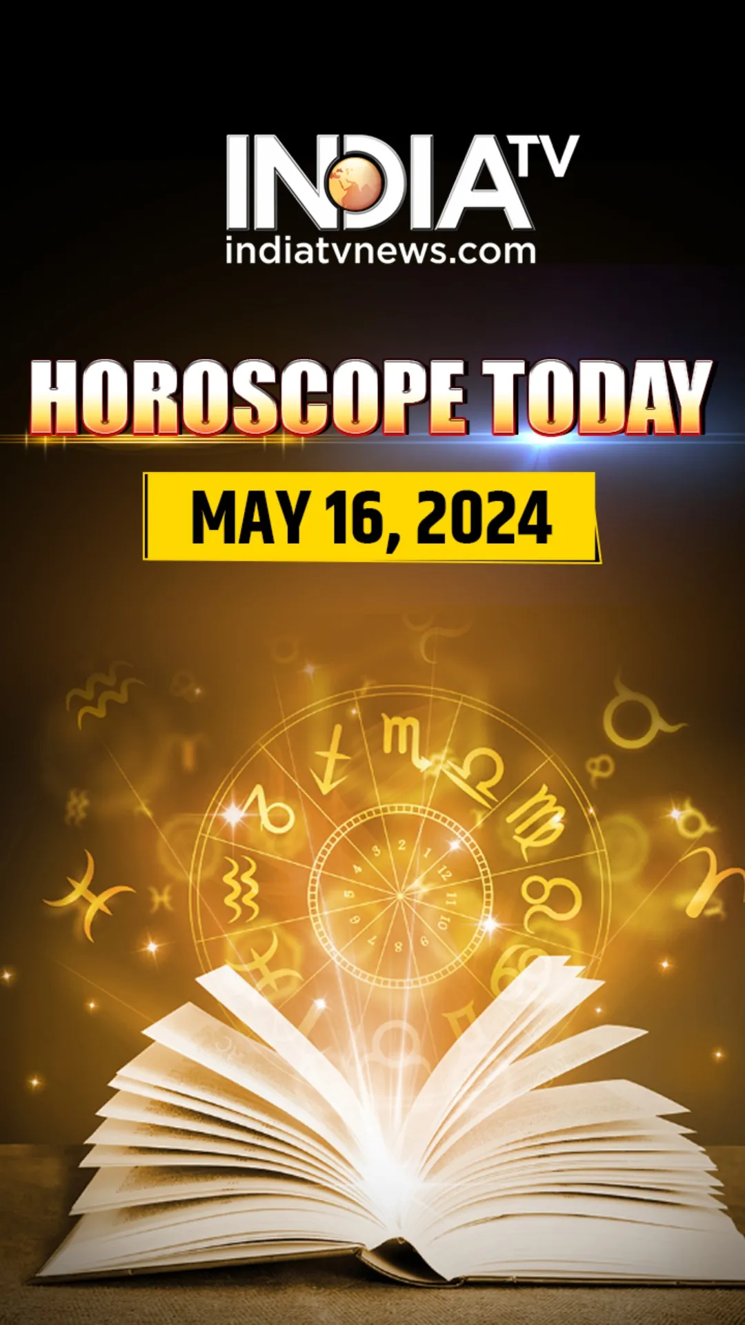 Know Lucky number and colour for all zodiac signs in your horoscope for May 16, 2024