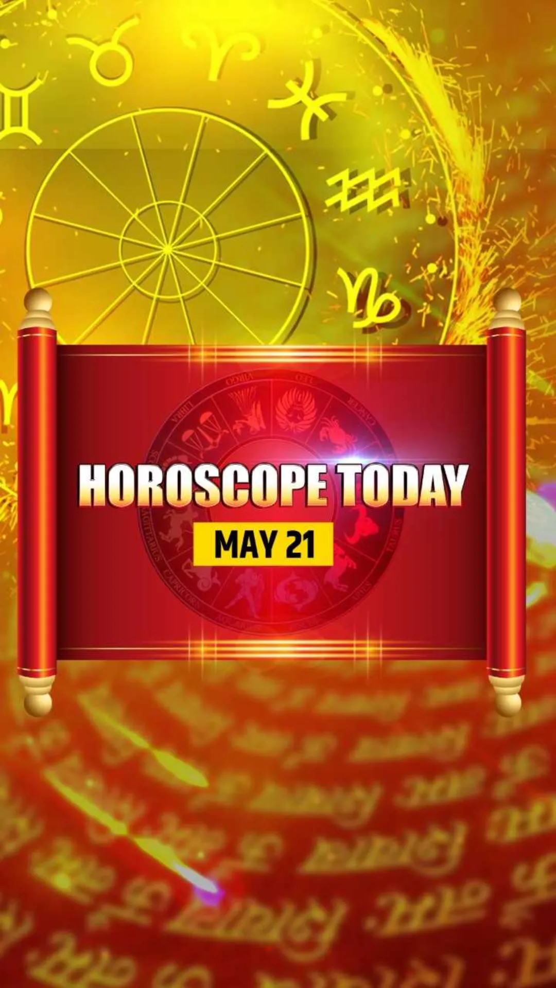 Horoscope Today, May 21: Scorpio may get a big profit, Know about other zodiac signs