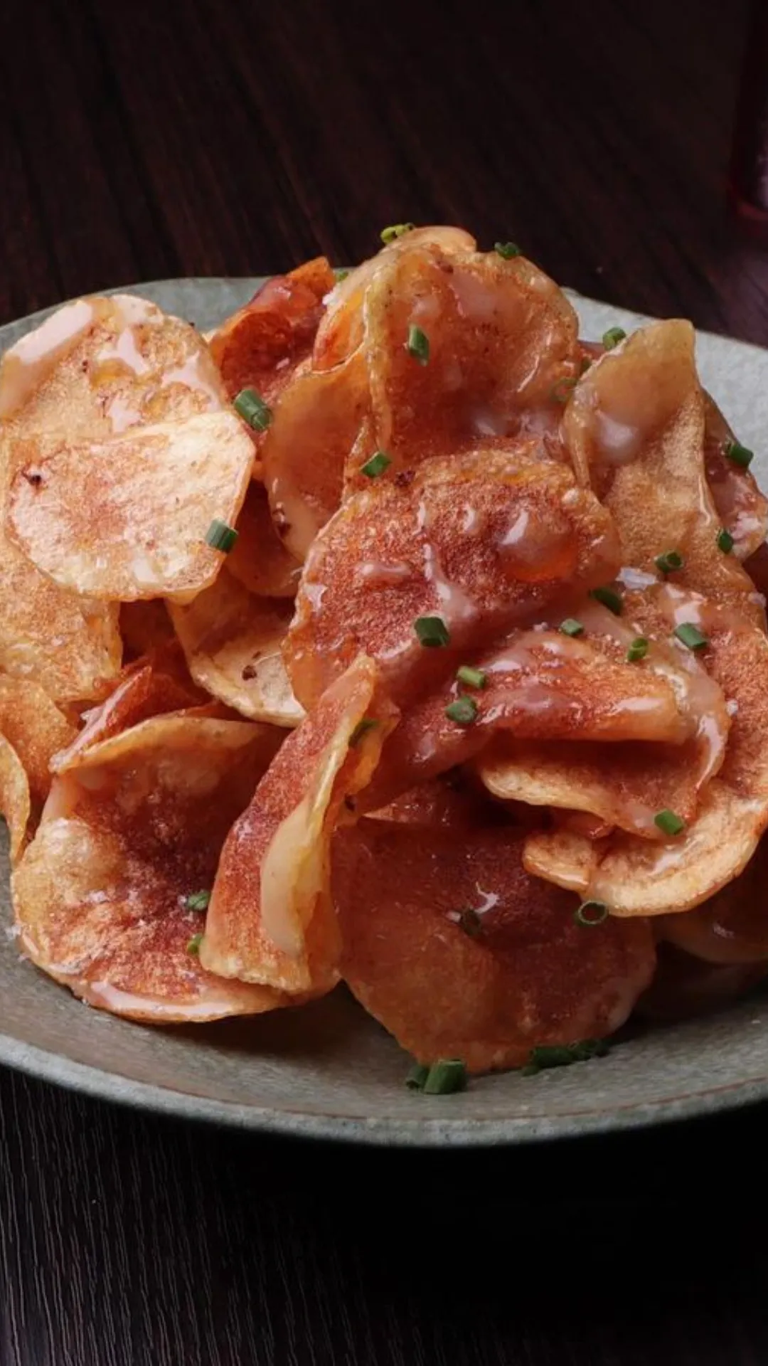 Honey Butter Chips are sweet potato chips with Korean honey butter craze.