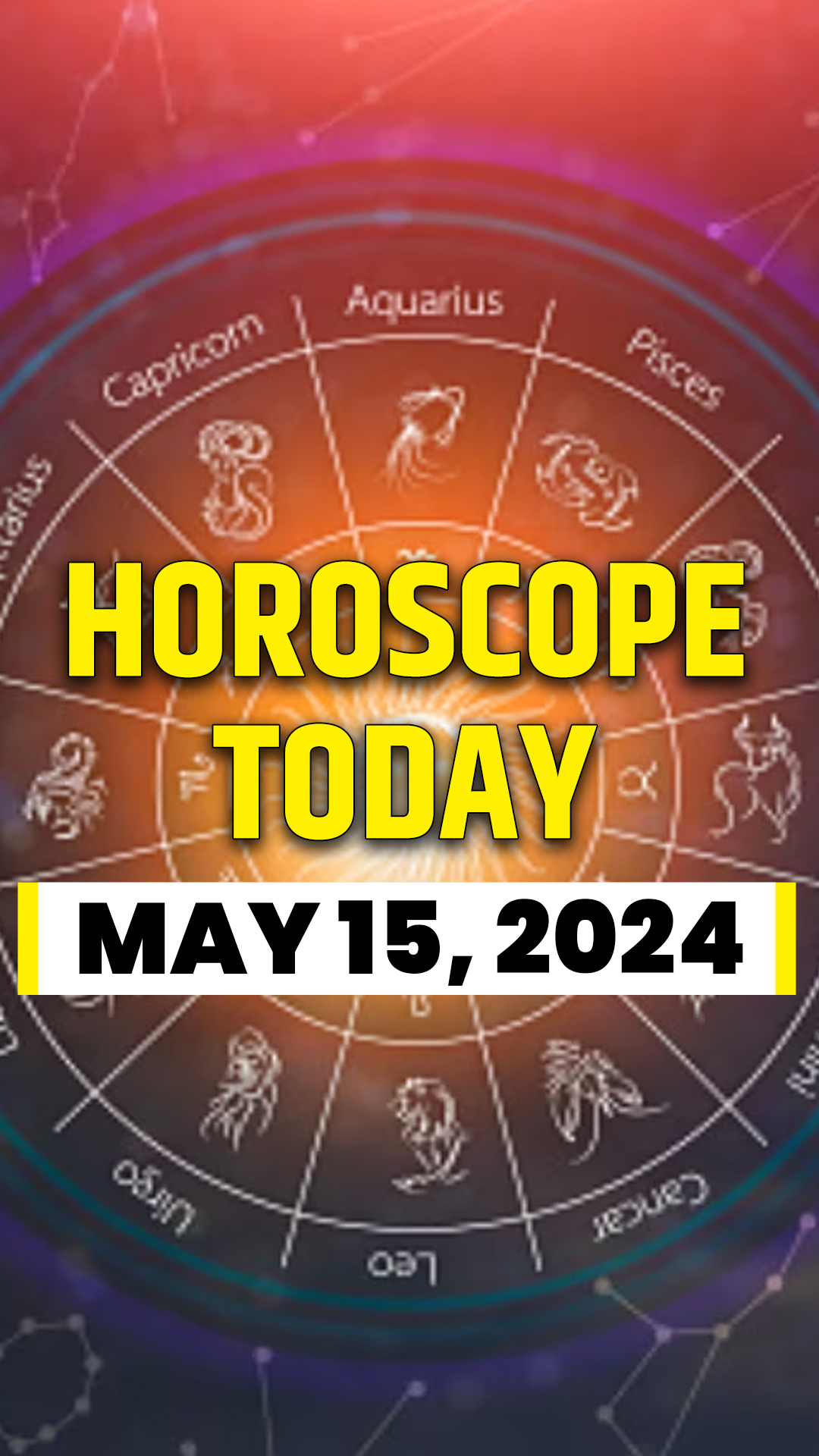Know Lucky number and colour for all zodiac signs in your horoscope for May 15, 2024