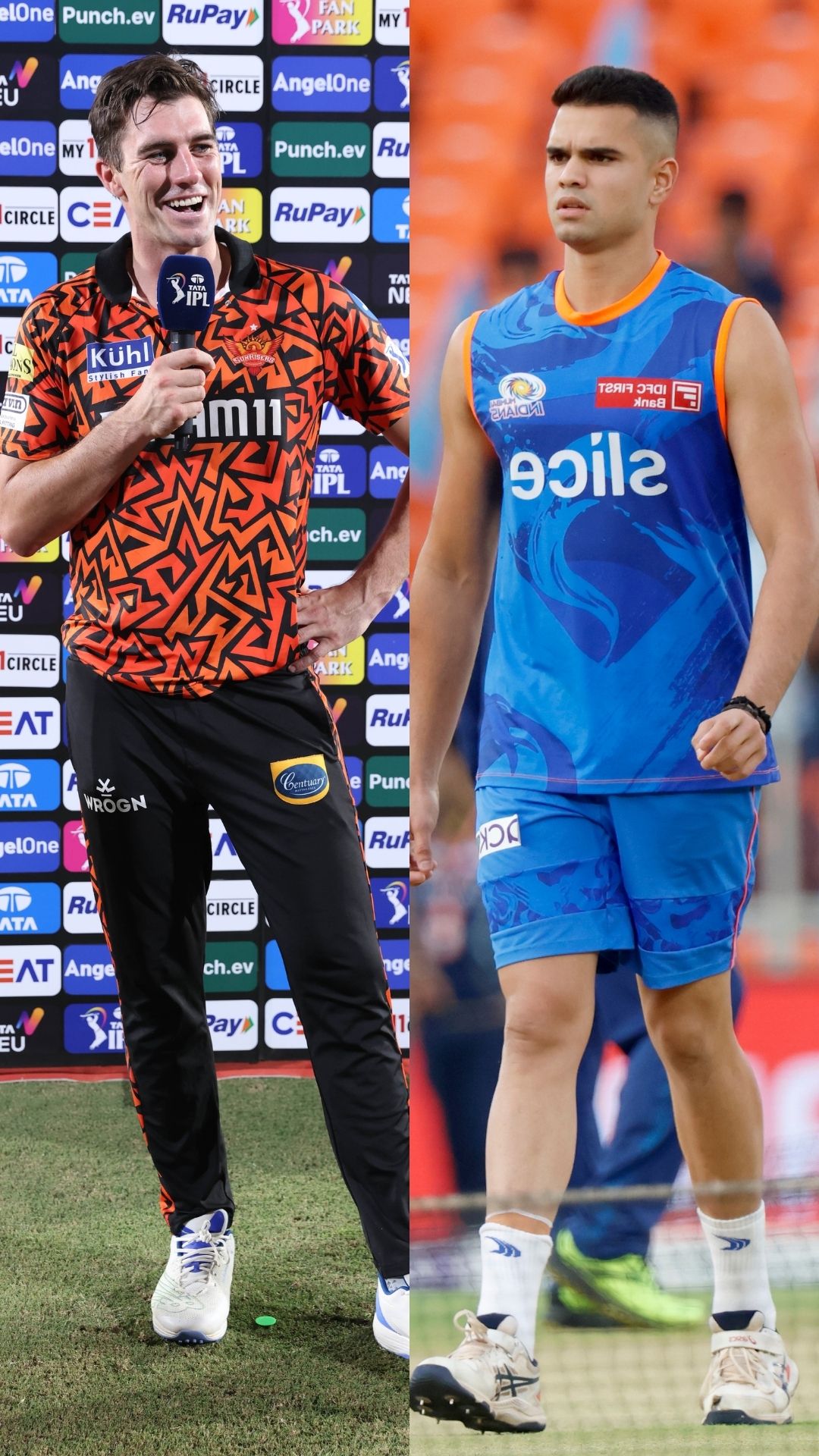 Top 10 tallest cricketers playing in IPL 2024 feat Pat Cummins and Arjun Tendulkar