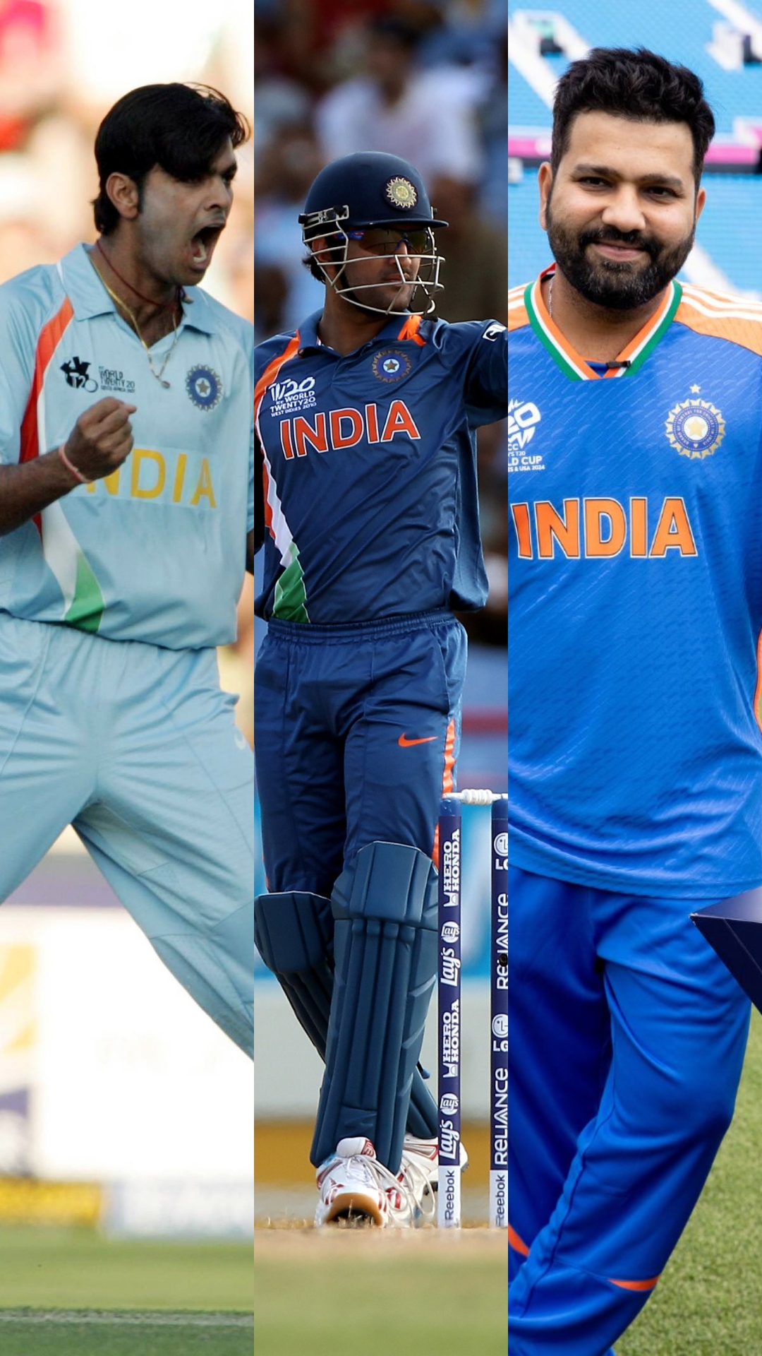 From 2007 to 2024: Evolution of Team India's jerseys over the years