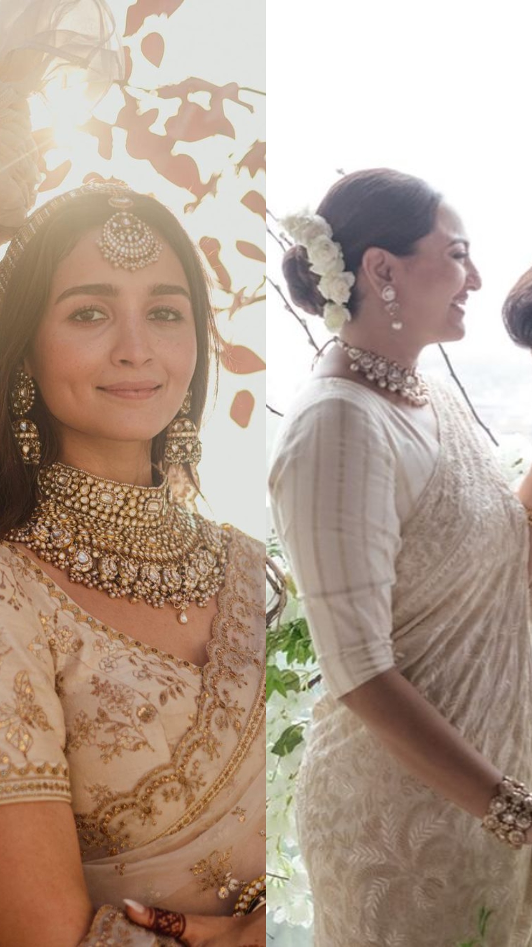 Sonakshi Sinha to Alia Bhatt, actresses who wore sarees on their wedding day