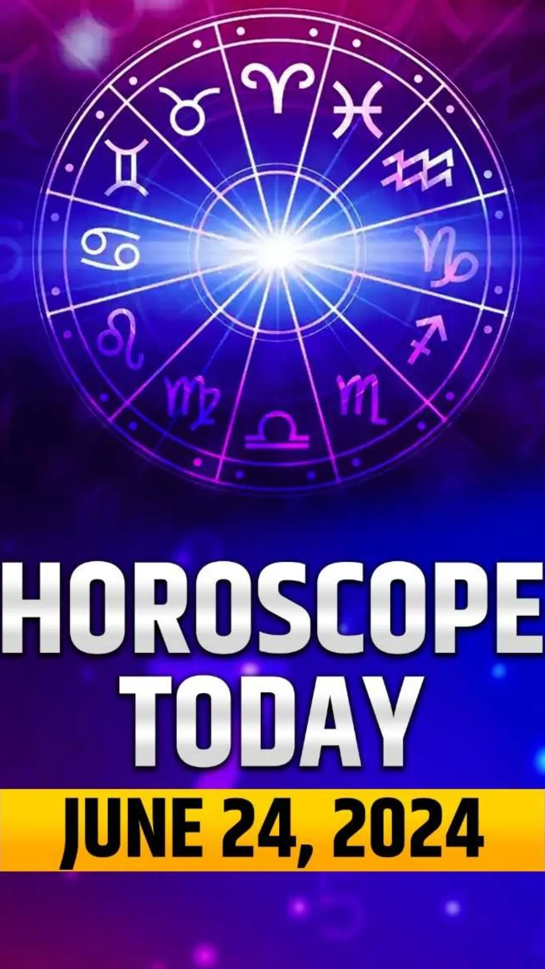 Horoscope Today, June 24: Pisces to gain monetary benefits; know about other zodiac signs