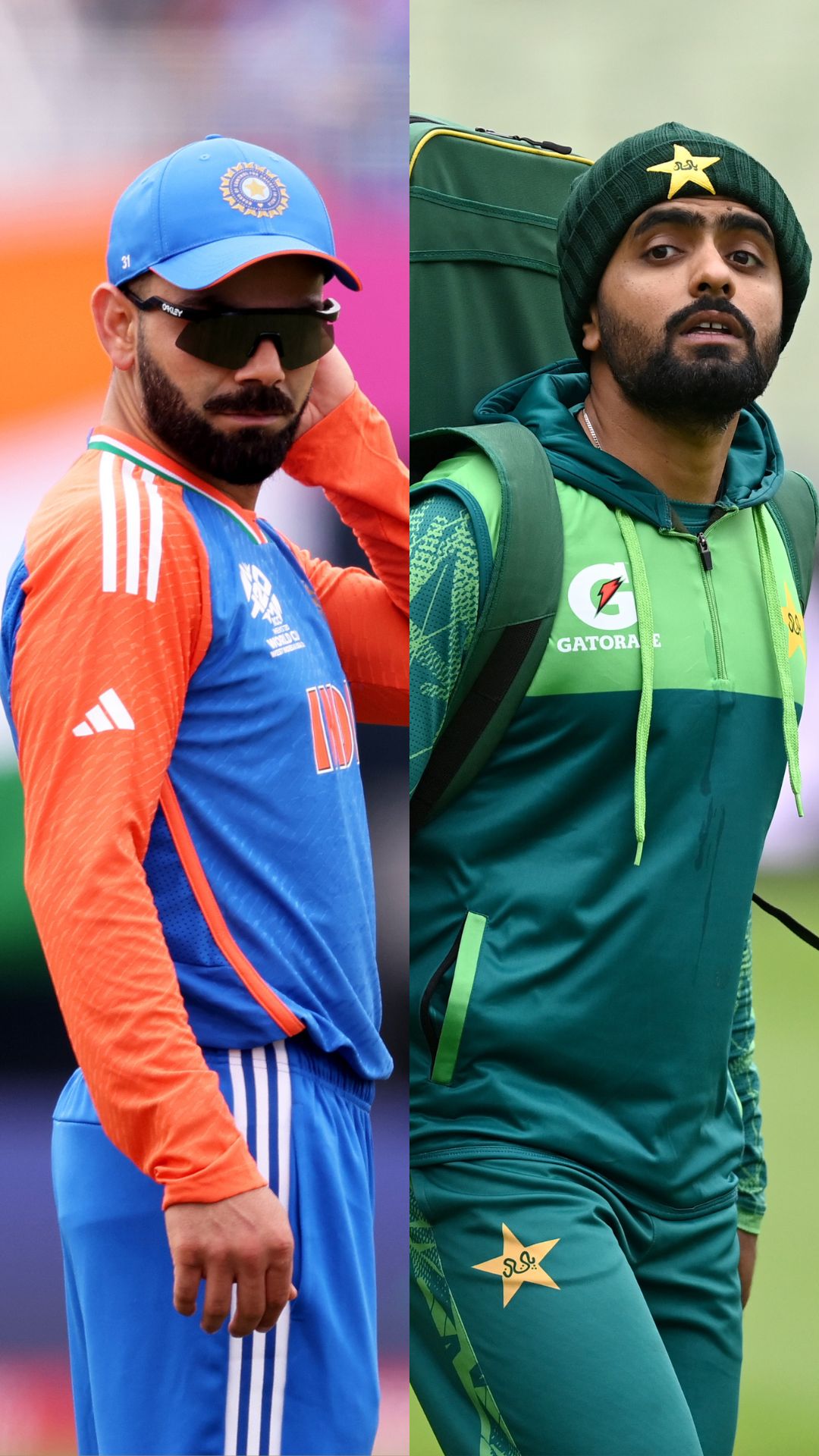 Virat Kohli vs Babar Azam record in IND vs PAK T20 World Cup matches