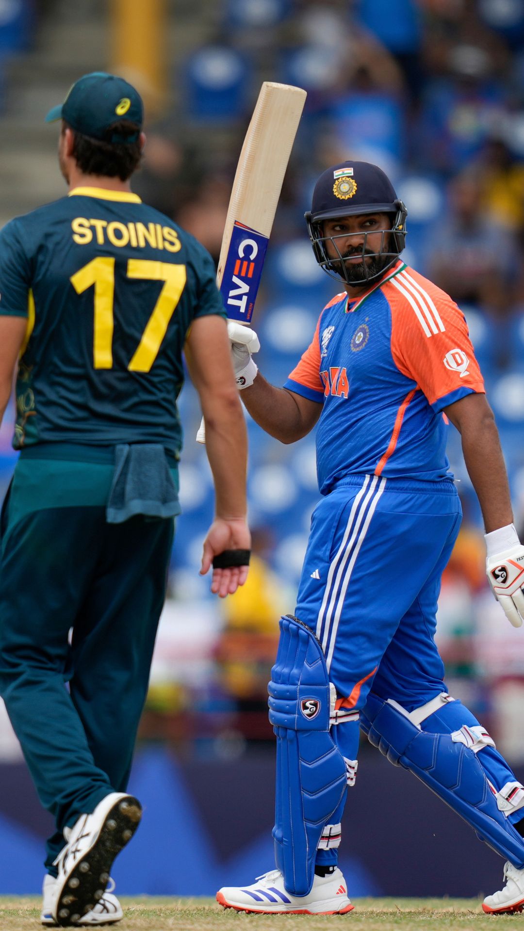 Records broken by Rohit Sharma during IND vs AUS T20 World Cup clash