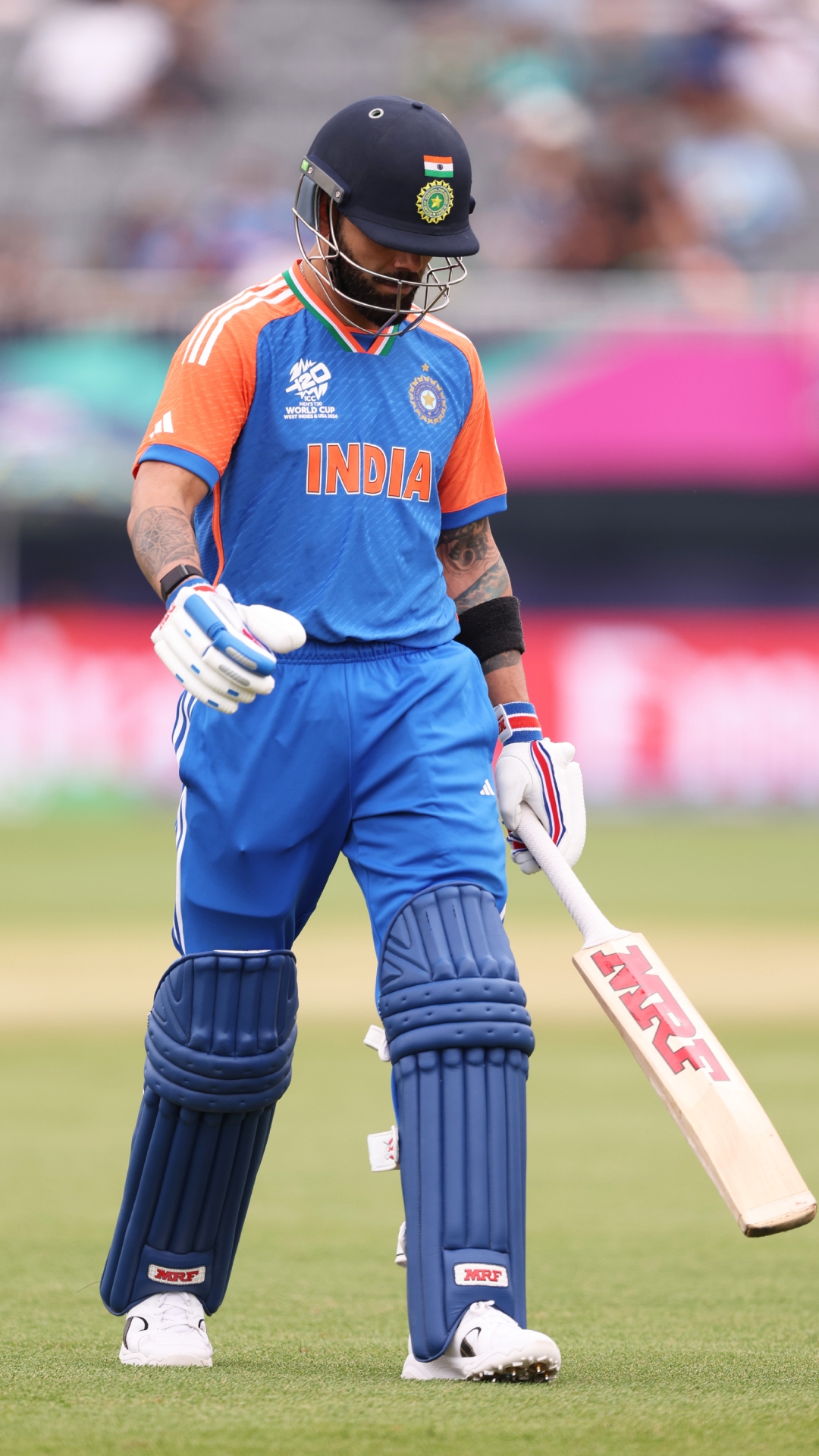 Virat Kohli's record in T20 and ODI World Cup semifinals
