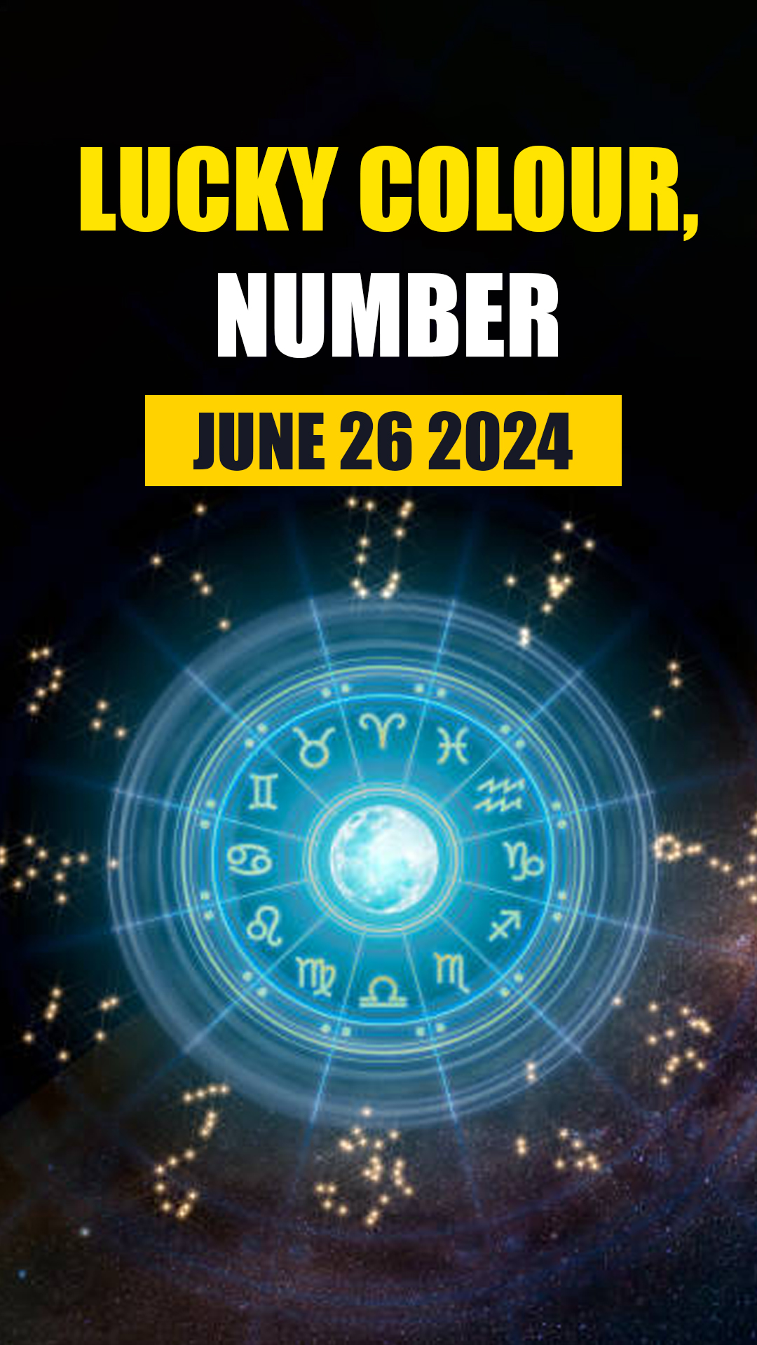 Know lucky colour, number of all zodiac signs in horoscope for June 26, 2024
