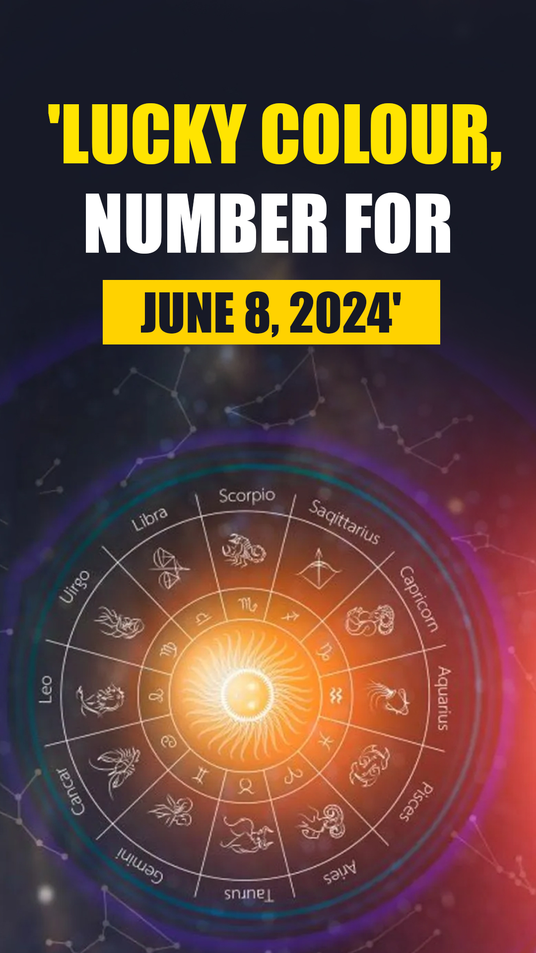 Know lucky colour, number of all zodiac signs in horoscope for June 8, 2024