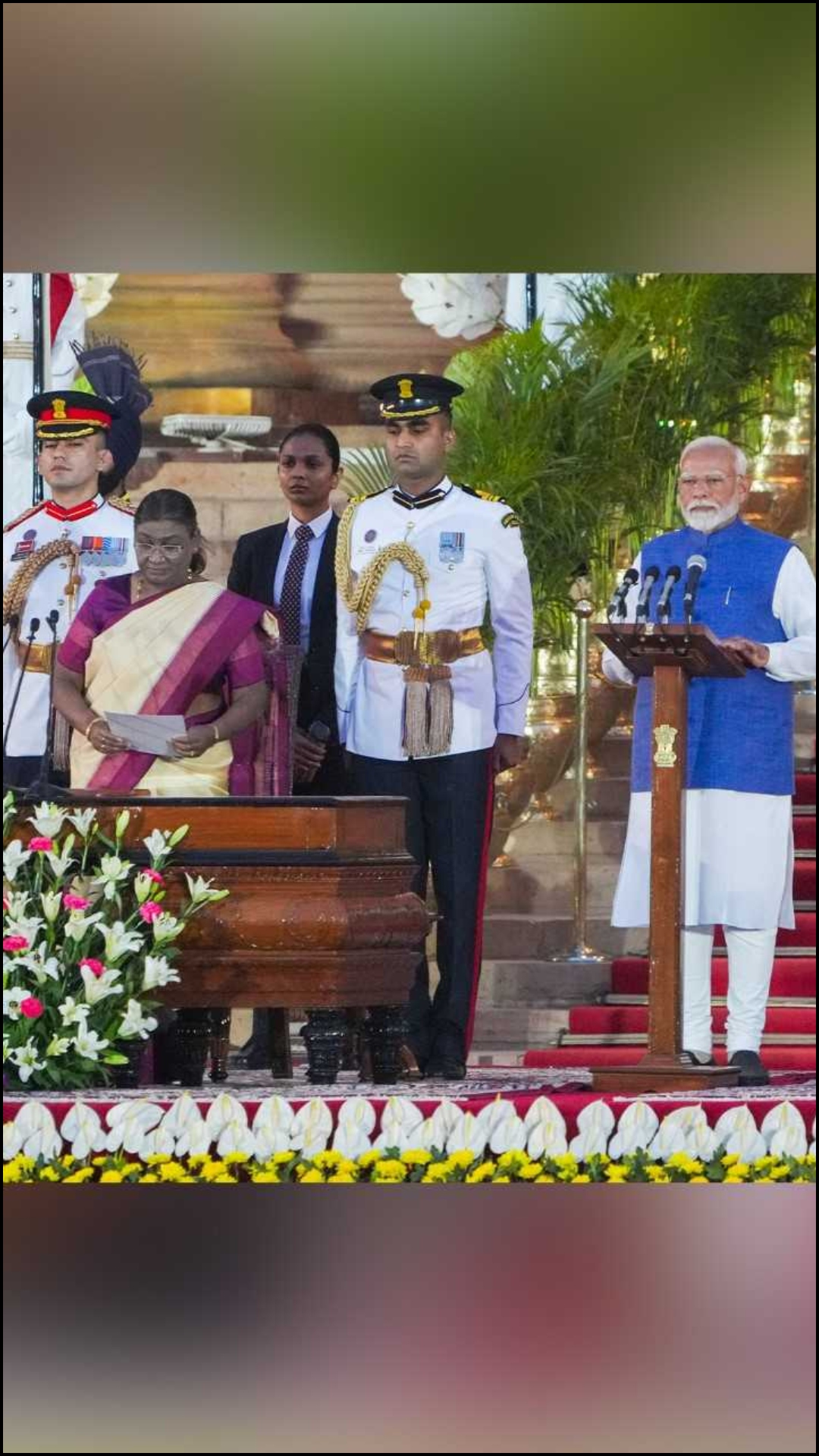 PM Narendra Modi's swearing-in ceremony  | In Pics