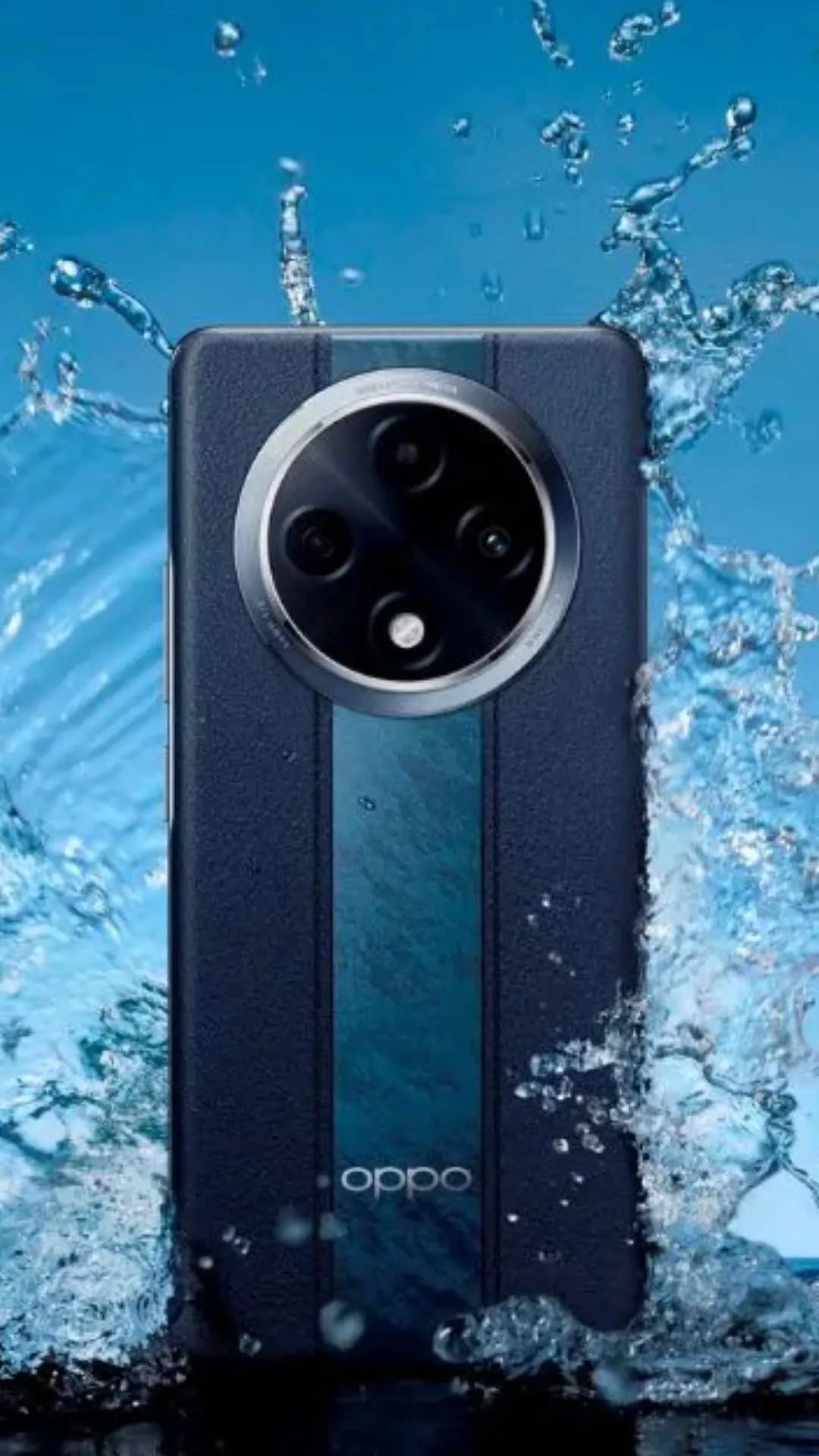 This smartphone comes with water proof capabilities. 
