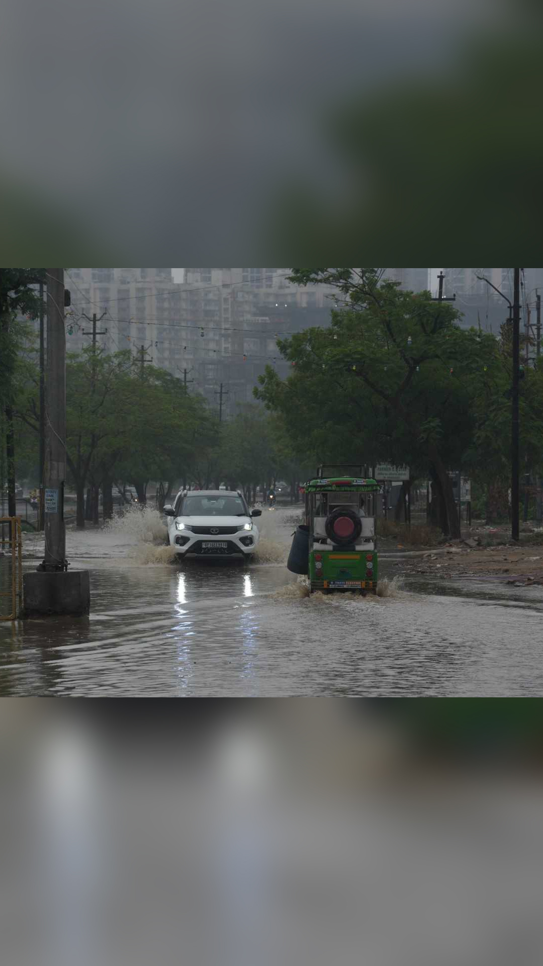 Heavy rain lashes Delhi-NCR, waterlogging led to flood like situation in several parts