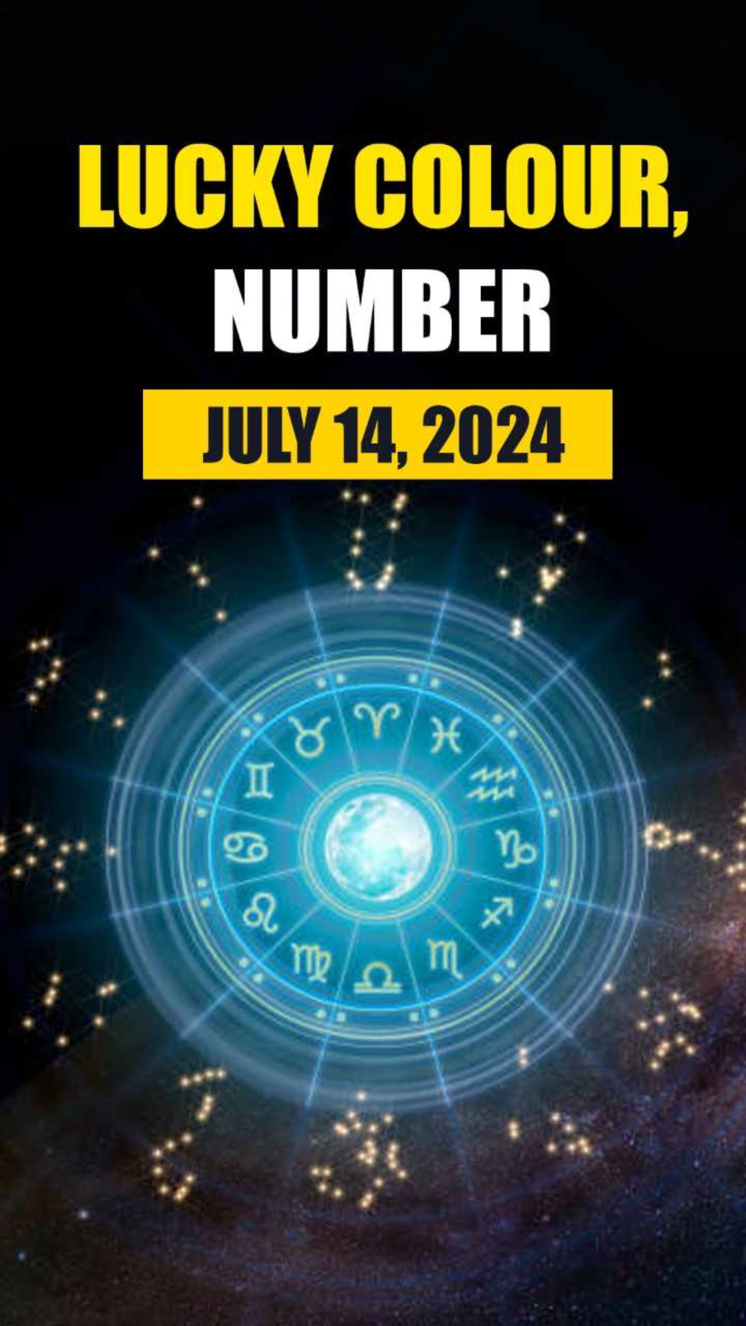 Know lucky number and colour for all zodiac signs in your horoscope for July 14, 2024