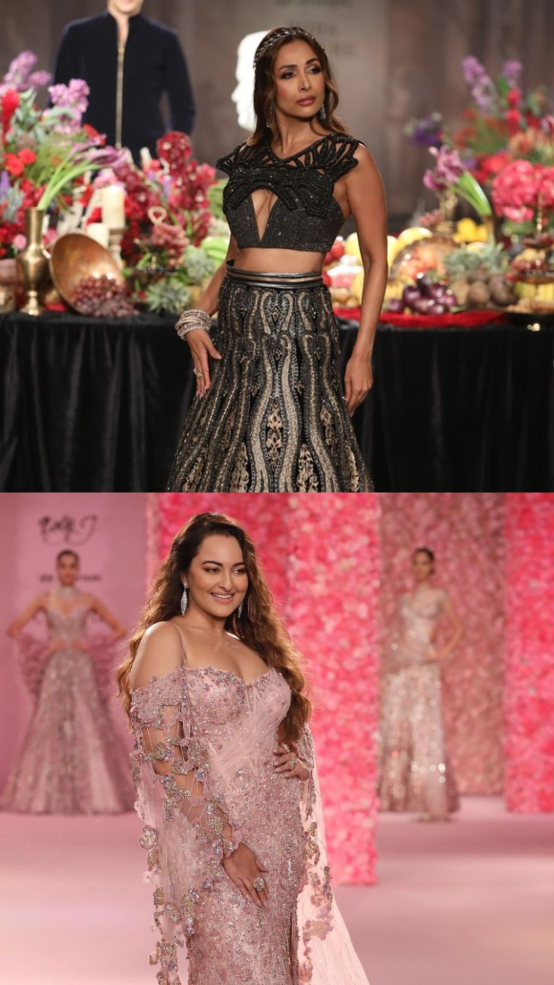 Malaika Arora to Sonakshi Sinha: Looks of showstoppers at Indian Couture Week 2024