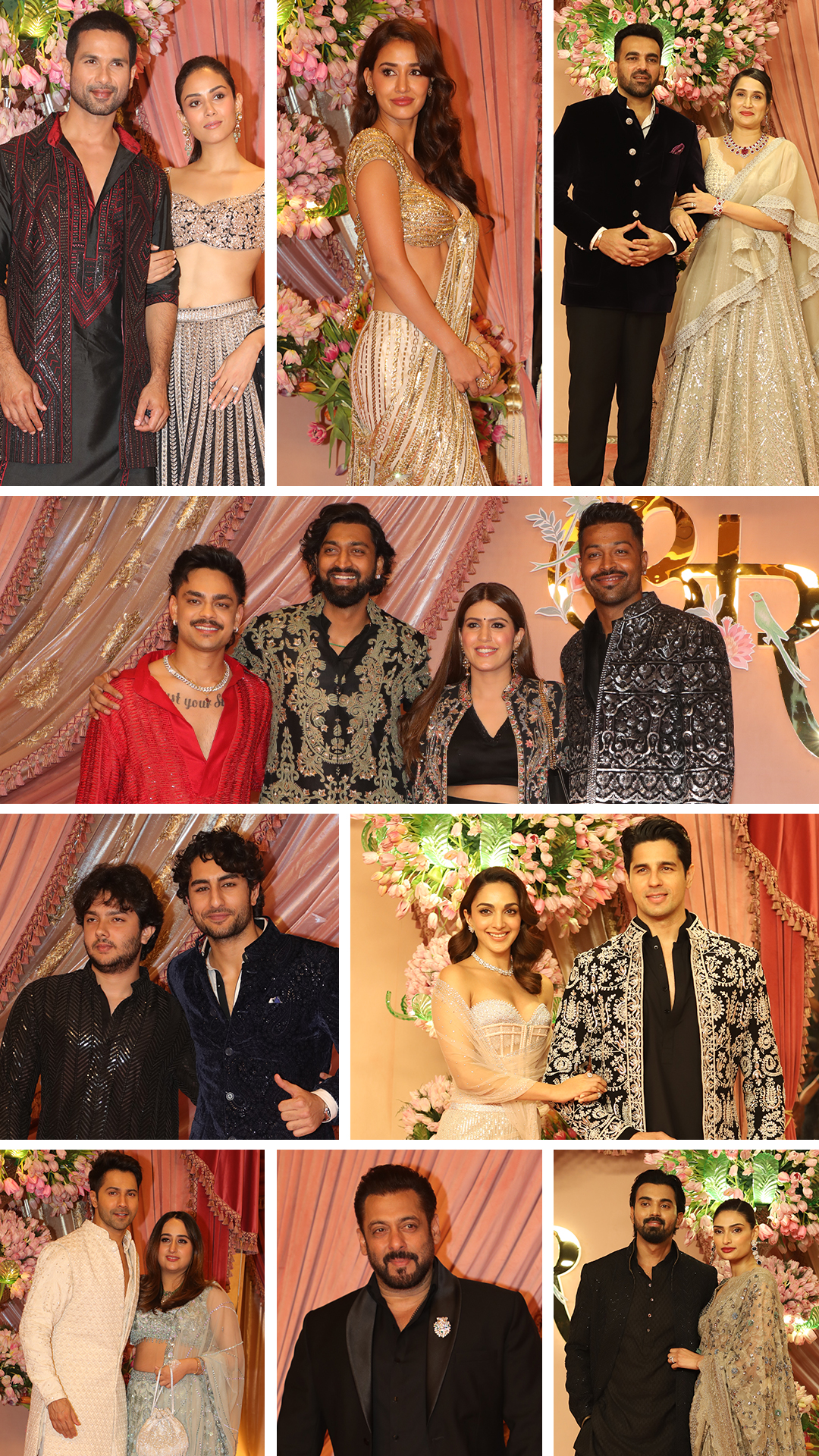 Salman Khan, Janhvi Kapoor, among other celebs attend Anant Ambani-Radhika Merchant's Sangeet ceremony