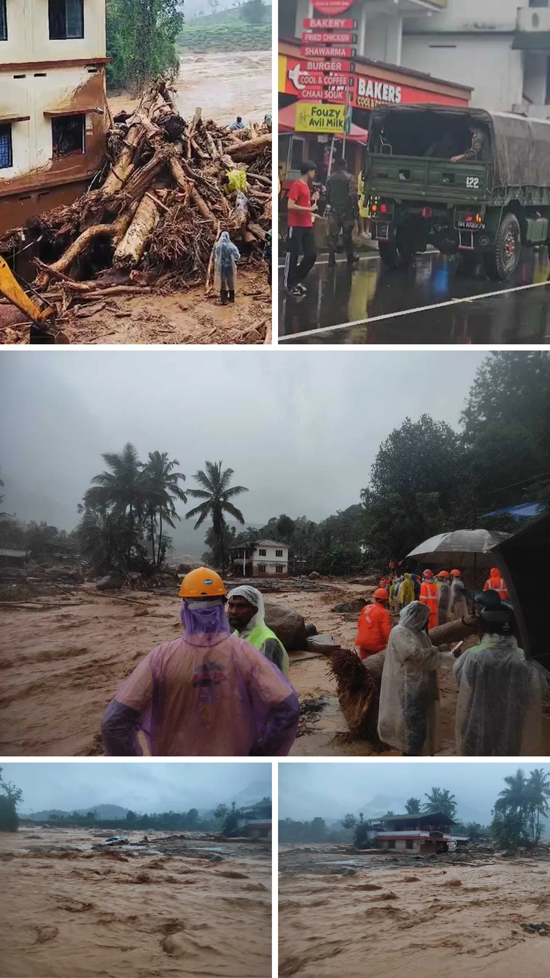 Wayanad landslides: Photos show devastation caused by natural calamity in Kerala