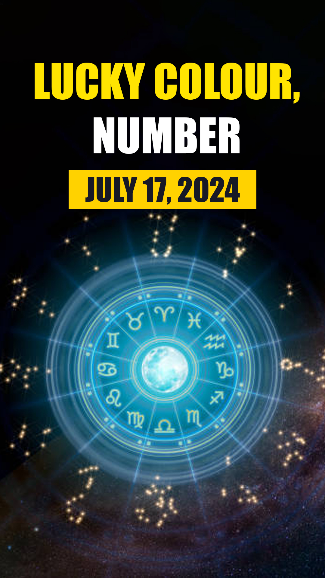 Know lucky colour, number of all zodiac signs in horoscope for July 17, 2024