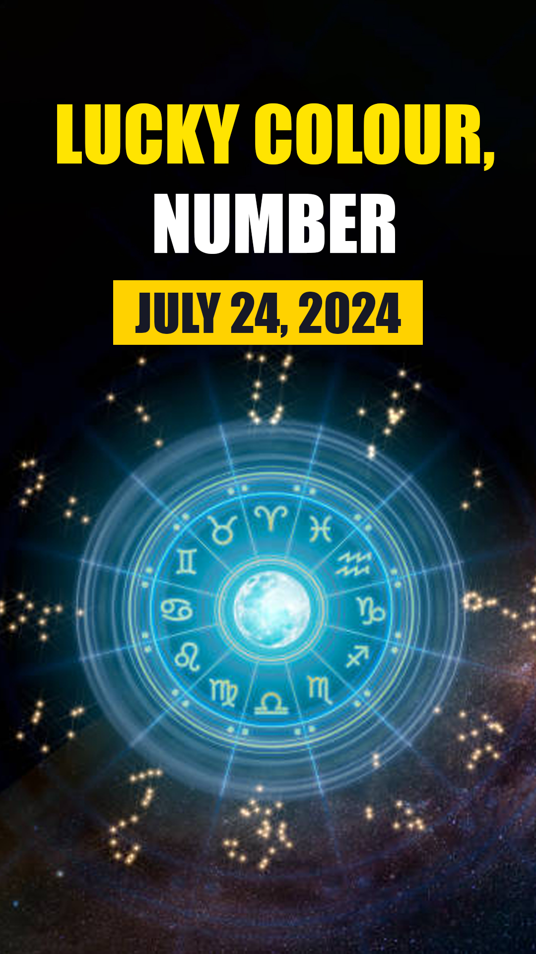 Know lucky colour, number of all zodiac signs in horoscope for July 24, 2024