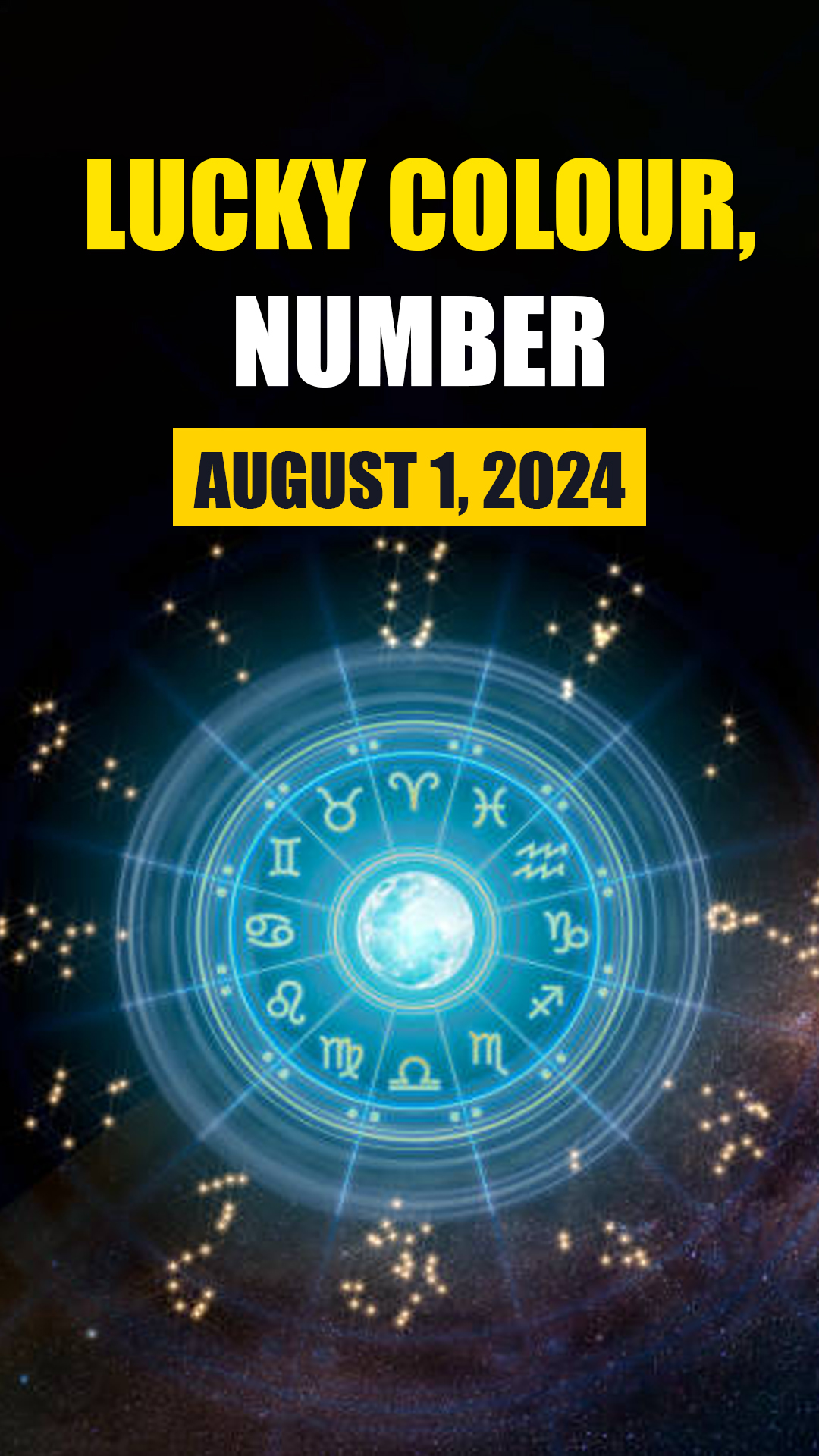 Know lucky colour, number of all zodiac signs in horoscope for August 1, 2024