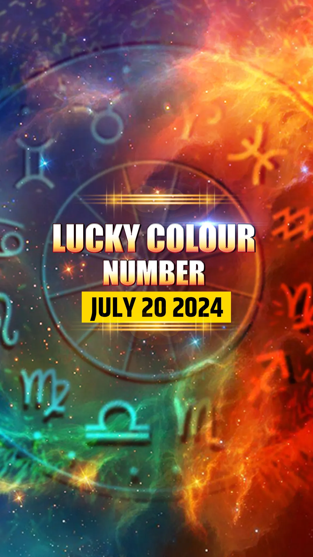 Know lucky colour, number of all zodiac signs in horoscope for July 20, 2024