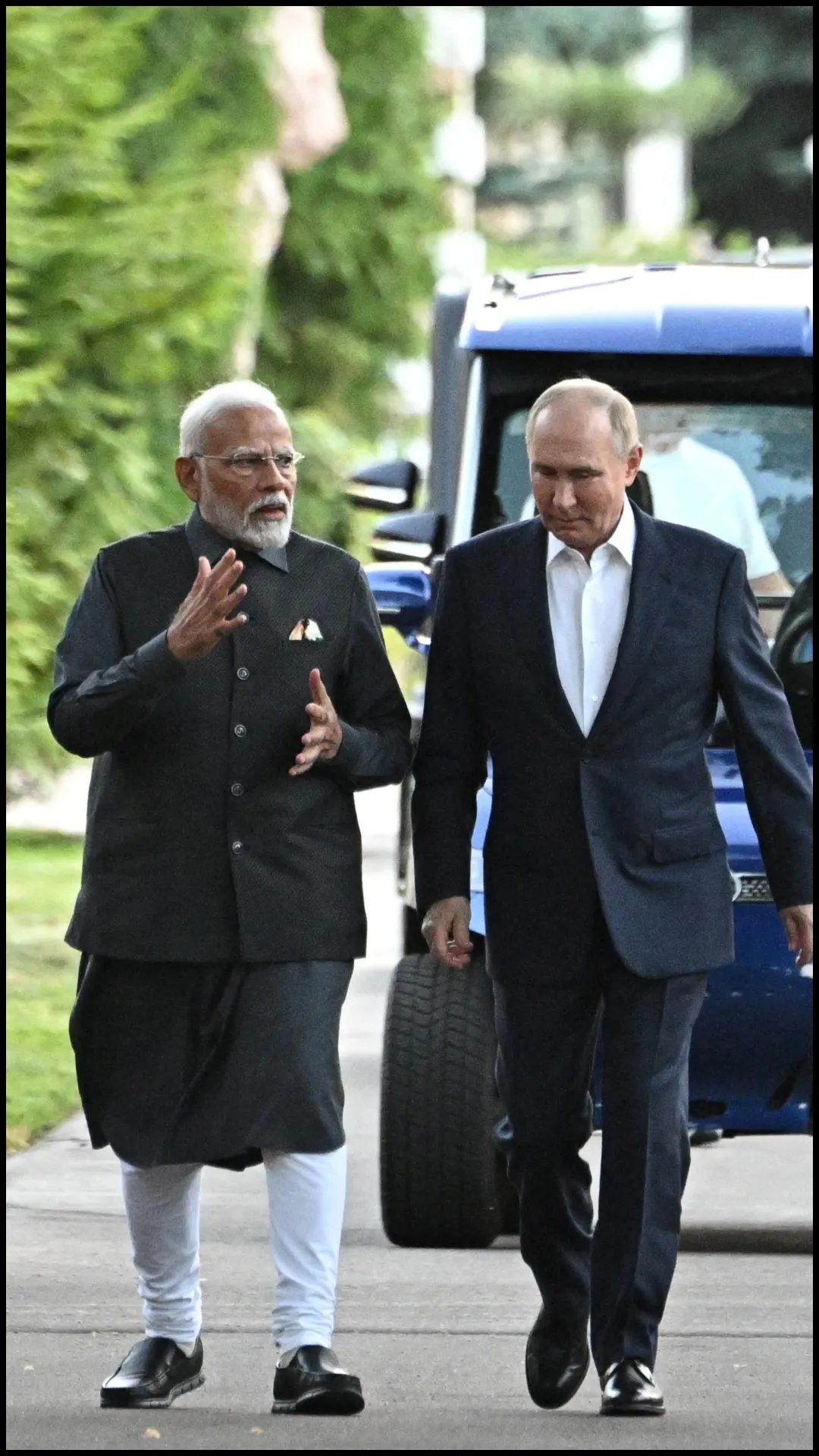 PM Narendra Modi's visit to Russia: Day 1 | IN PICS