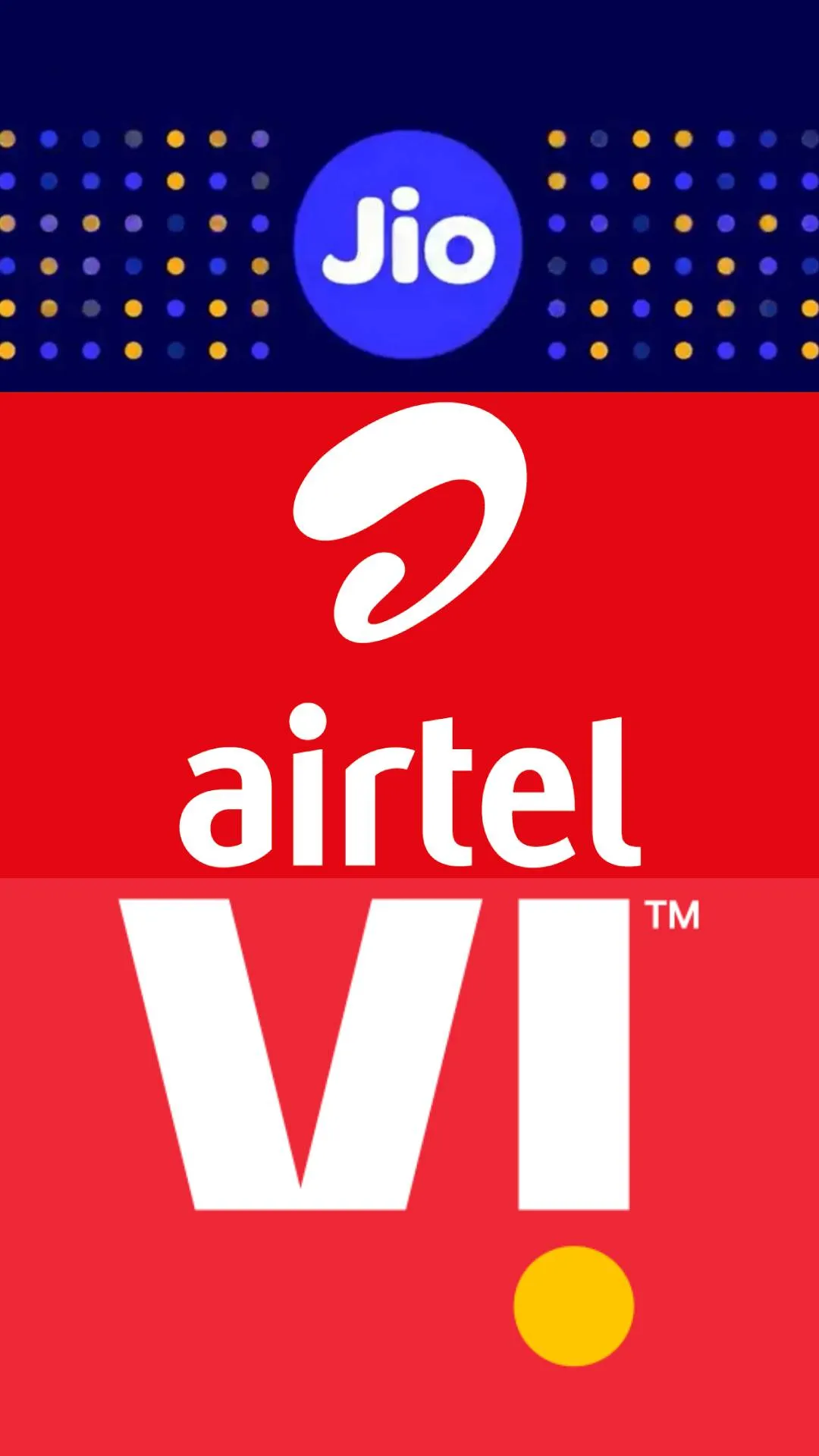 Jio, Airtel, Vi minimum validity plan listed