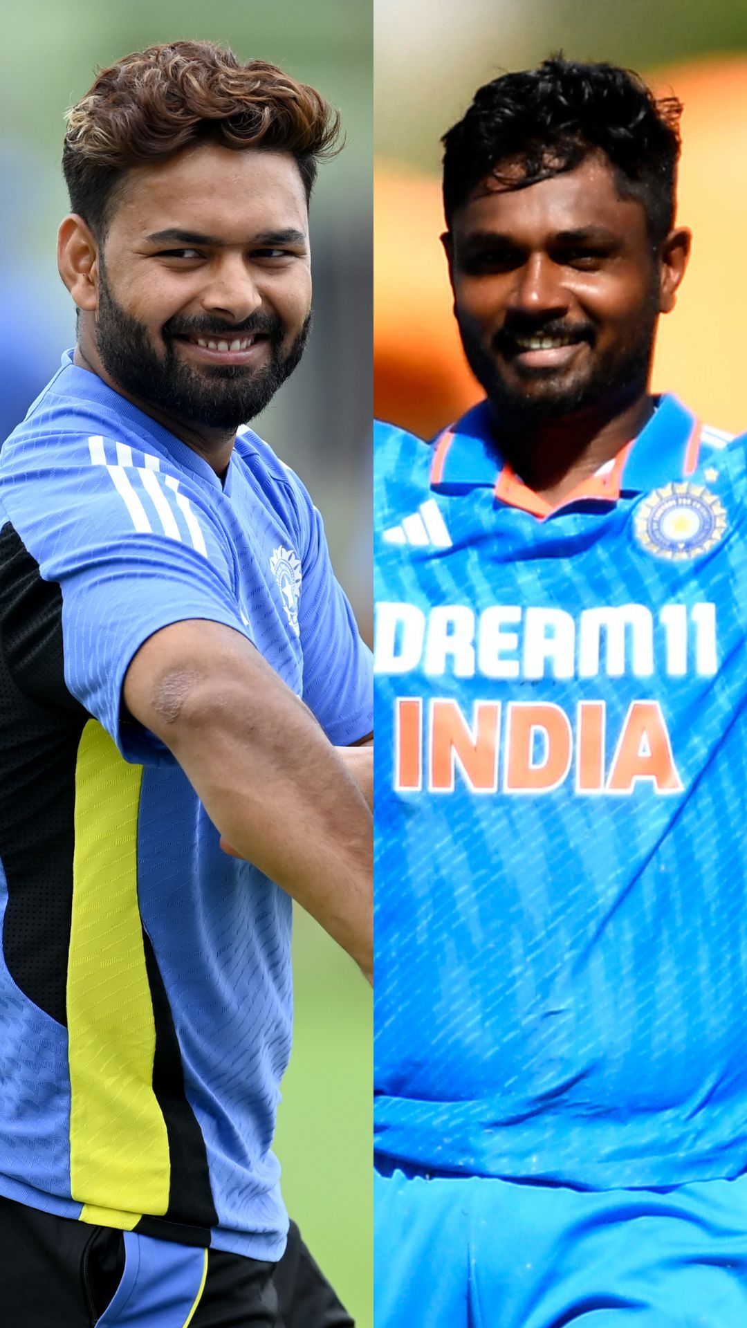 Rishabh Pant vs Sanju Samson - ODI record and stats