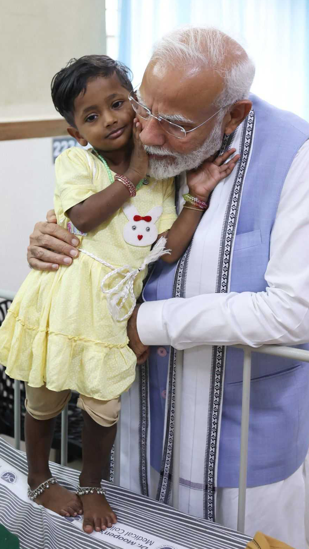 The healing touch: PM Modi meets survivors of landslide-hit Wayanad district 