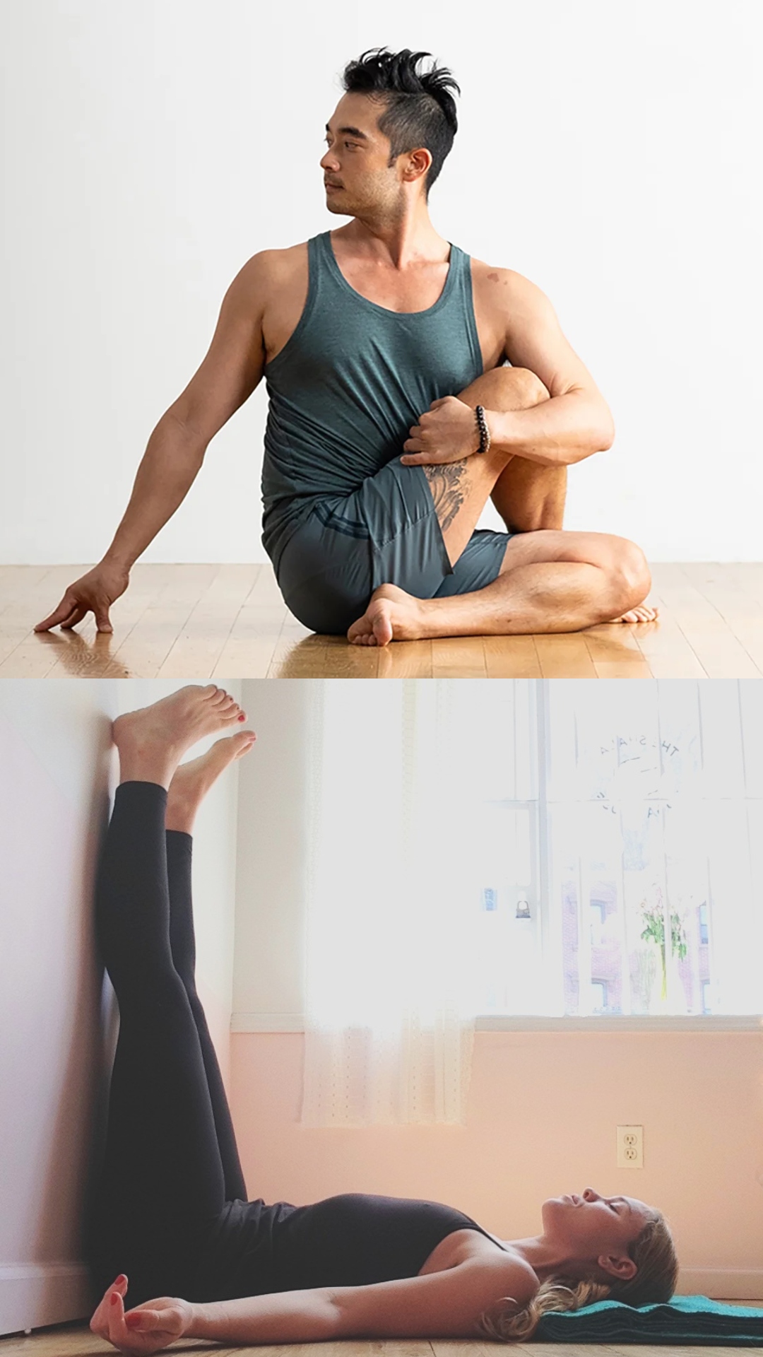 5 yoga poses to do while watching TV