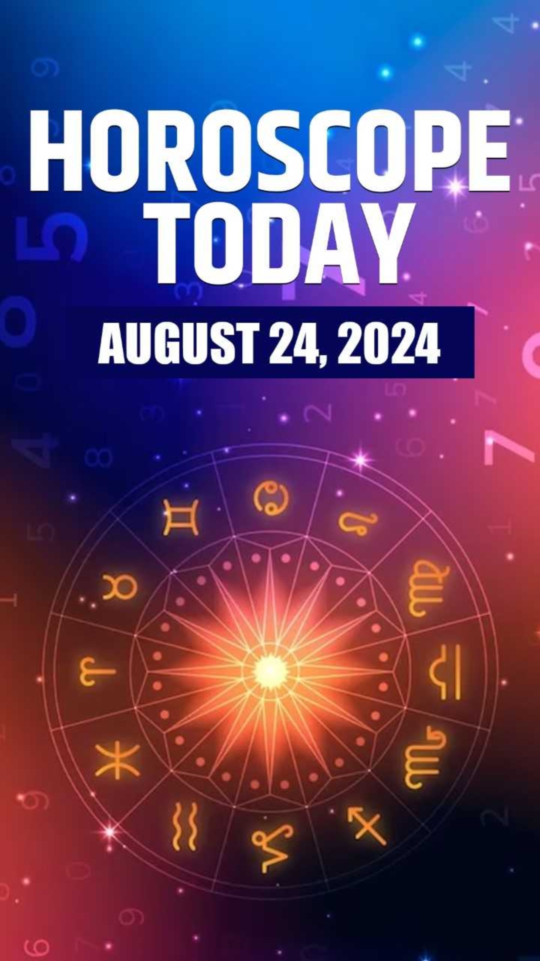 Horoscope Today, August 24: Family problems will be resolved for Pisces; know about other zodiac signs