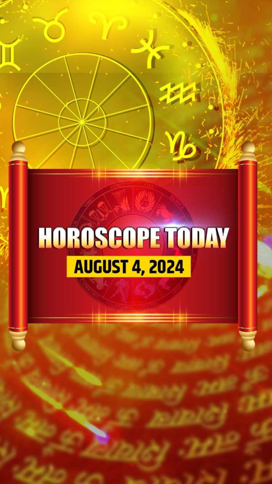 Horoscope Today, August 4: Cancer to focus more on incomplete tasks; know about other zodiac signs	