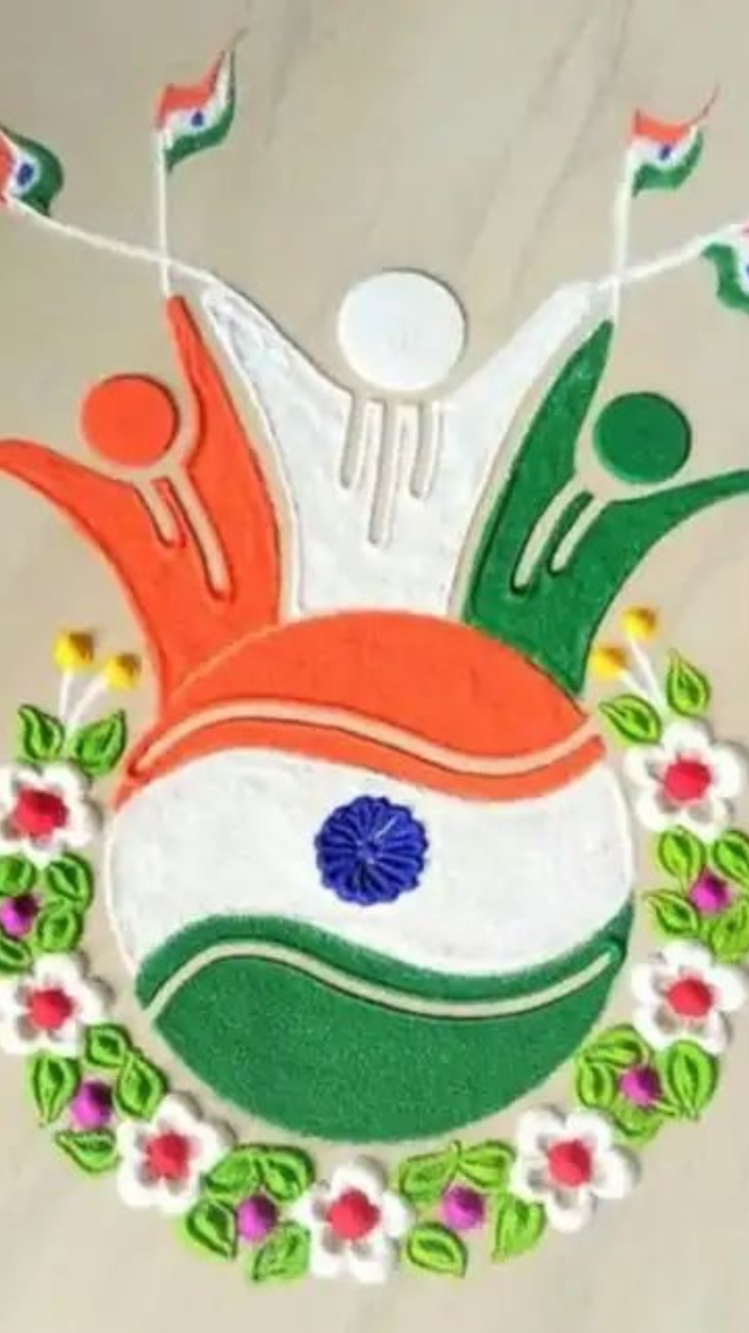 Independence Day 2024: Tricolour rangoli designs to celebrate the day