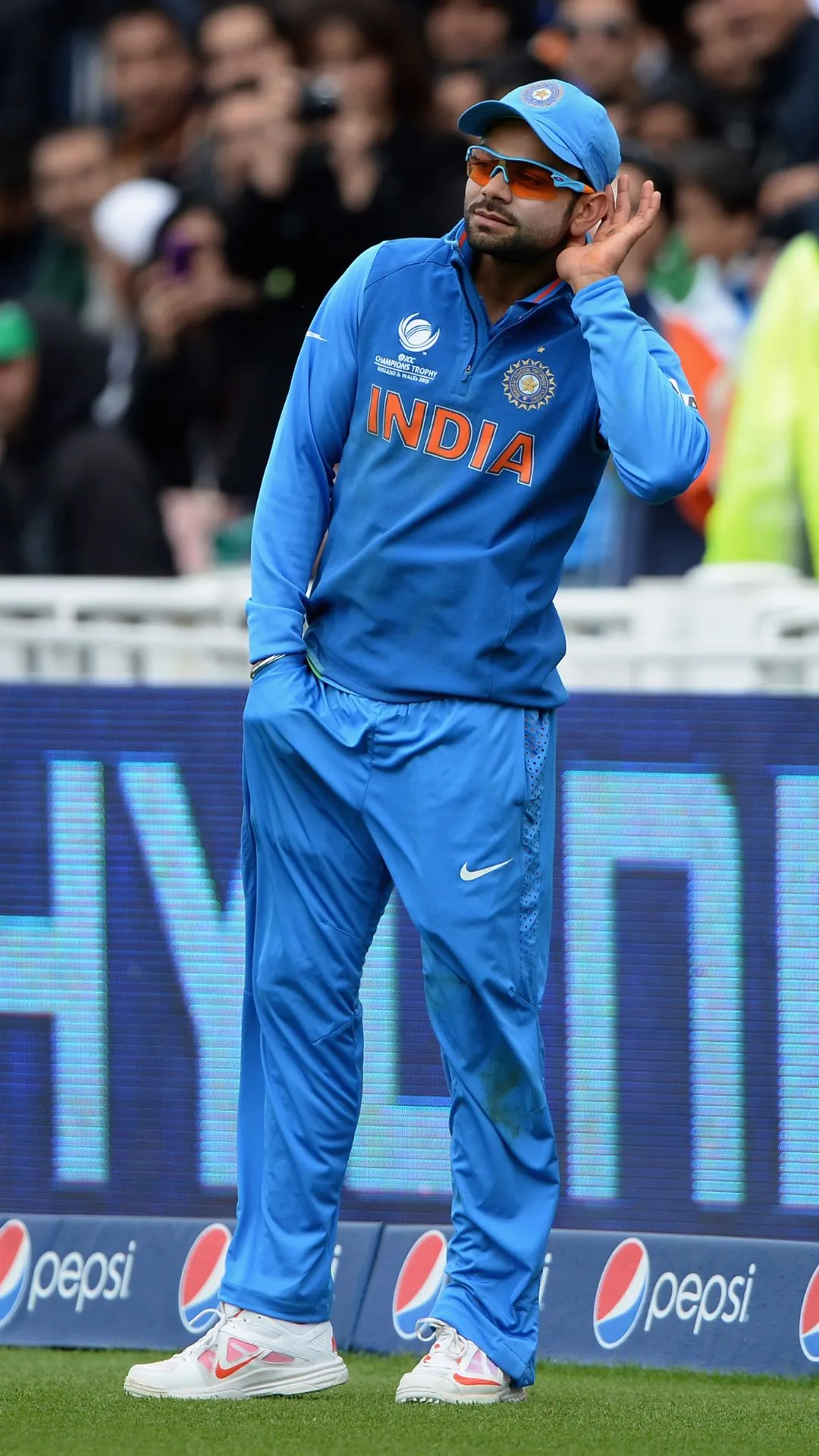 Virat Kohli's record in the ICC Champions Trophy