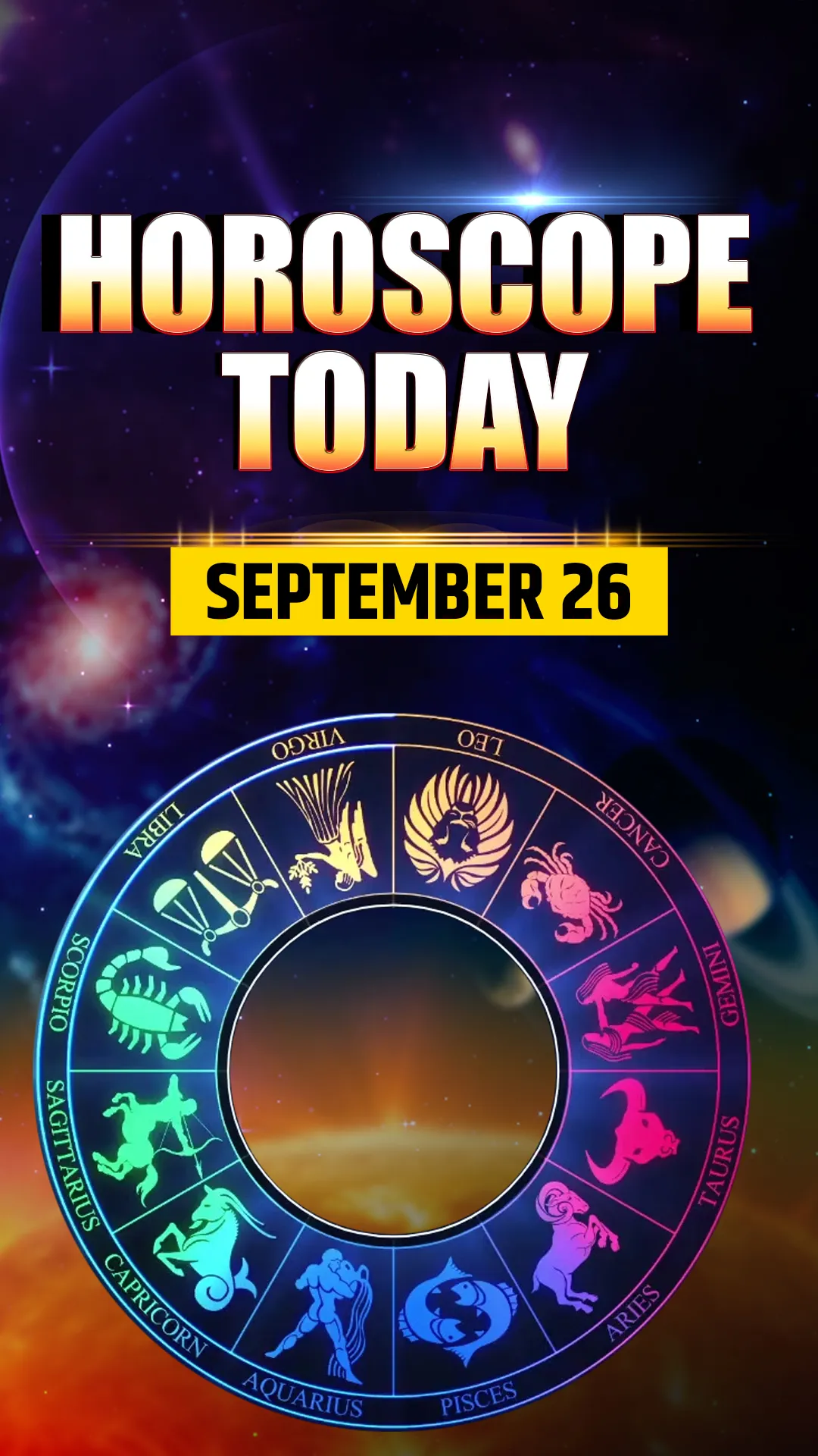 Horoscope Today, September 26: Virgo will be successful in work; know about other zodiac signs