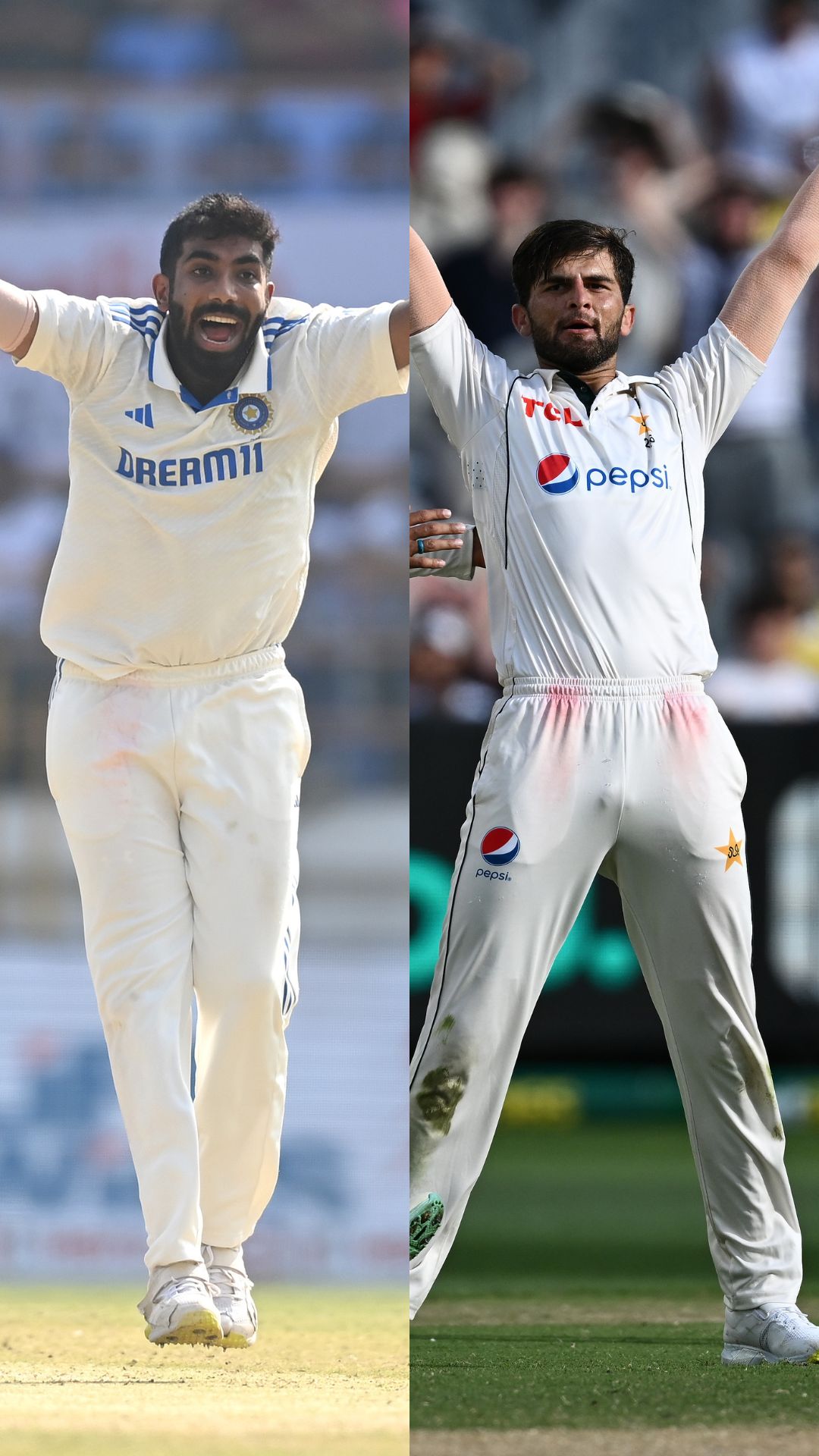 Jasprit Bumrah vs Shaheen Afridi - Stats comparison after 30 Test matches