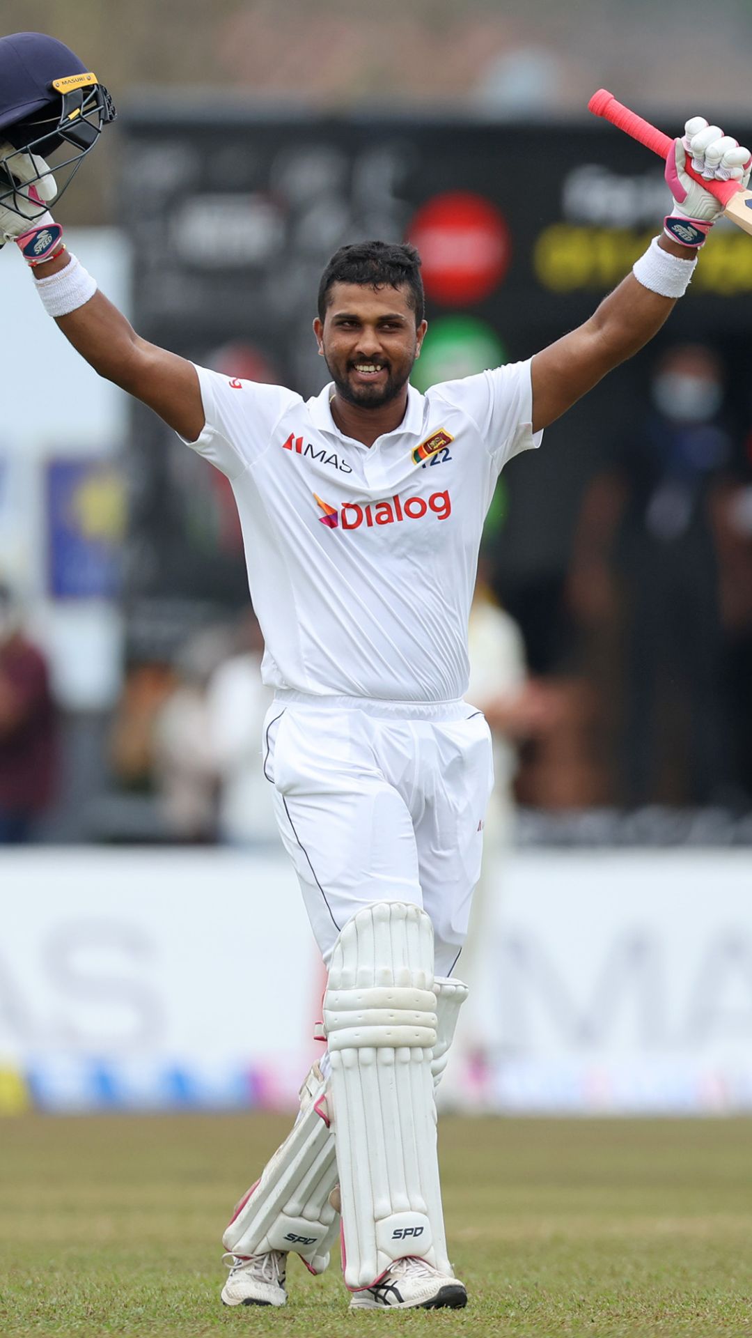 Test hundreds against 9 different opponents, Chandimal joins legendary list