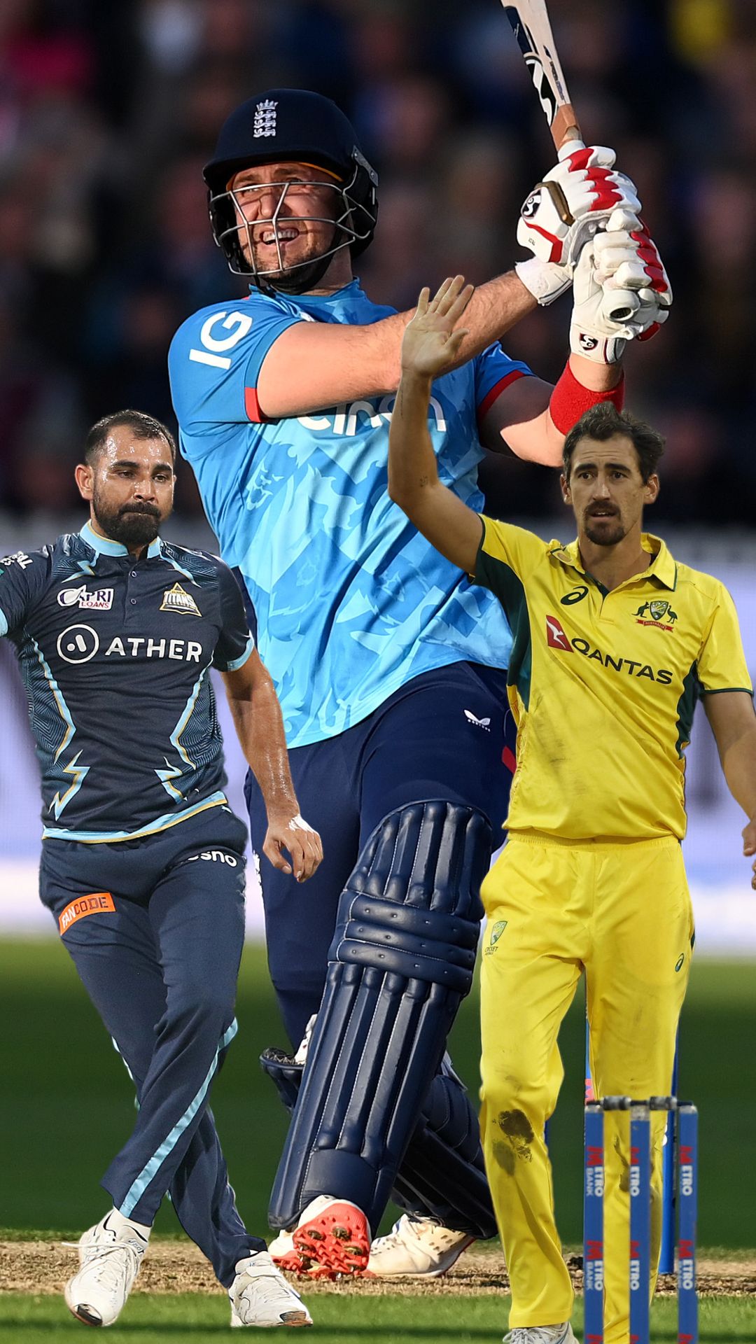 7 bowlers against whom Liam Livingstone has hit three consecutive sixes; Starc joins Shami in elite list