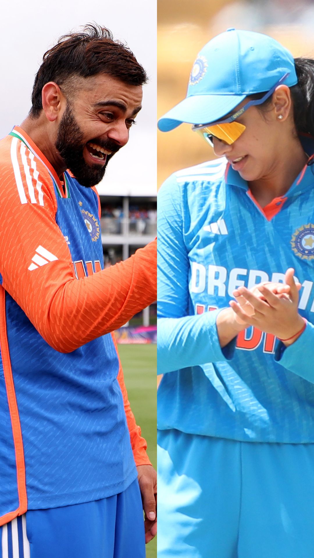 Indian men's and women's cricketers with same jersey&nbsp;number