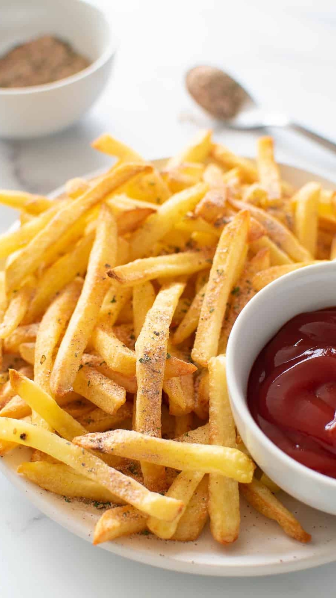 5 easy steps to make French Fries in an air fryer