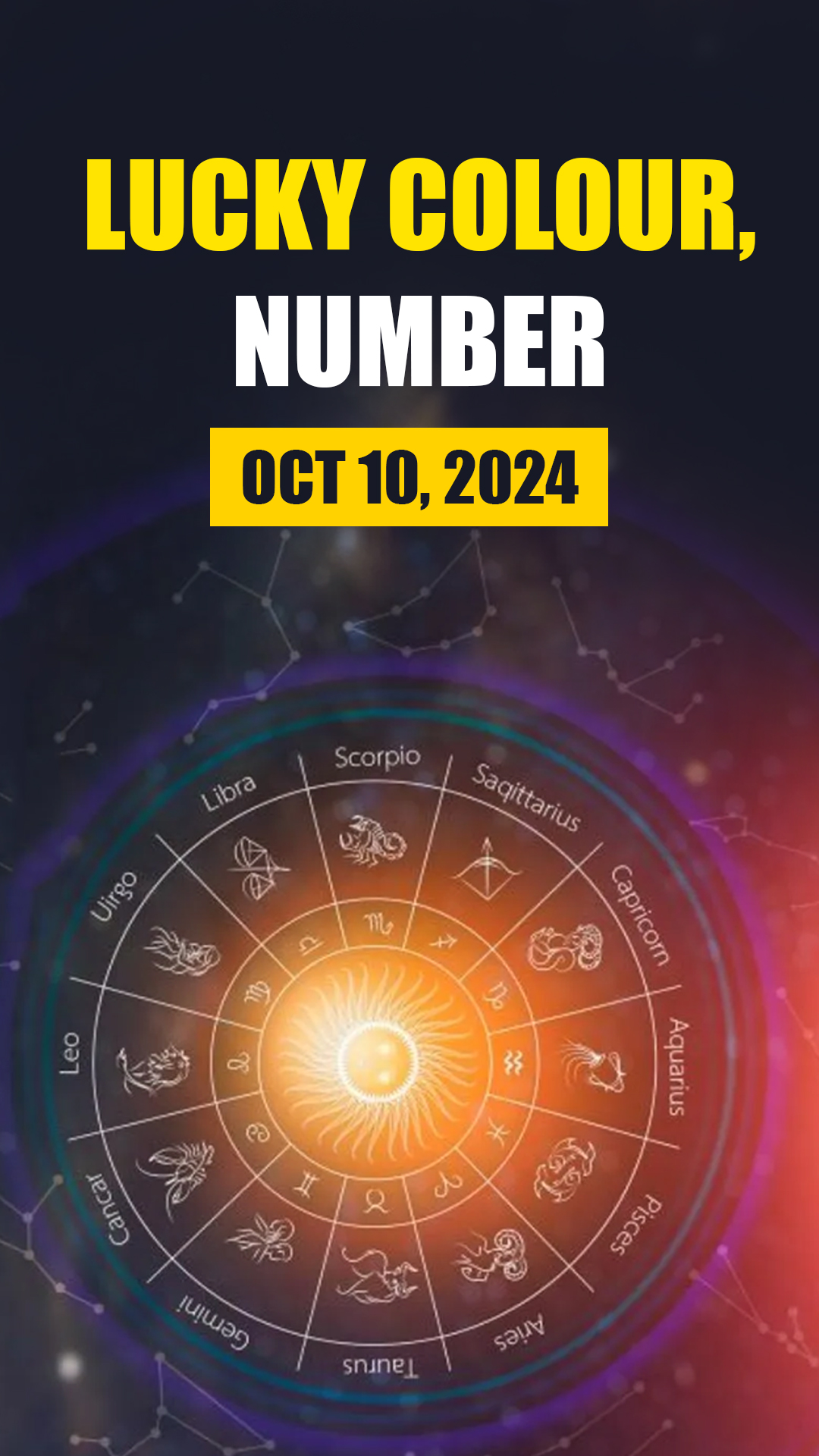 Horoscope Today, Oct 10, 2024: Know lucky colour, number of all zodiac signs