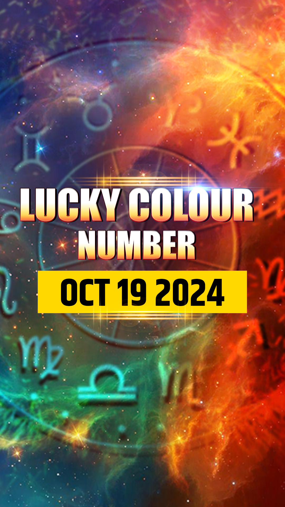 Horoscope Today, October 19, 2024: Know lucky colour, number of all zodiac signs