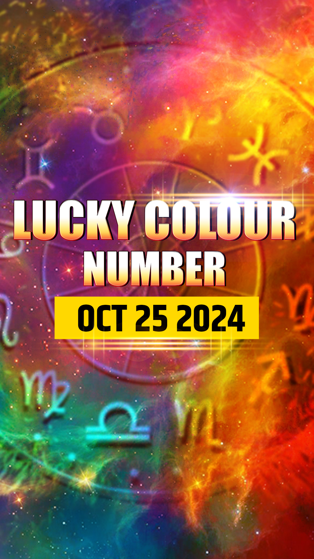 Horoscope Today, October 25, 2024: Know lucky colour, number of all zodiac signs