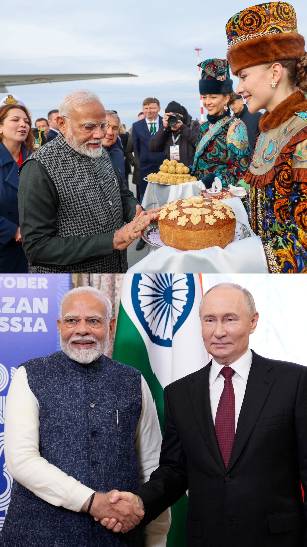 BRICS Summit: PM Modi's Russia visit highlights and meeting with Putin | IN PICS 
