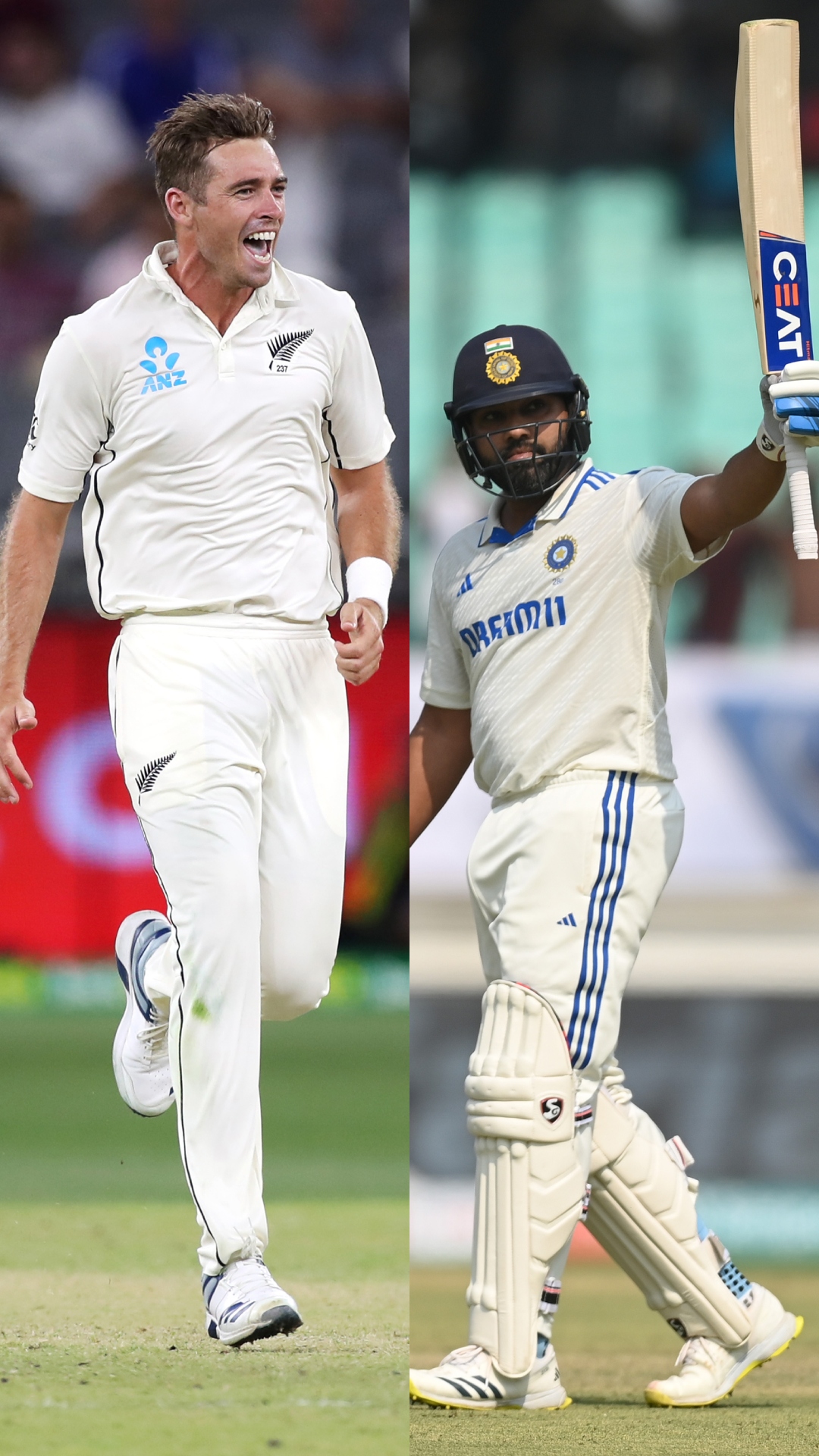 8 Indian stars with fewer sixes than Tim Southee in Test cricket
