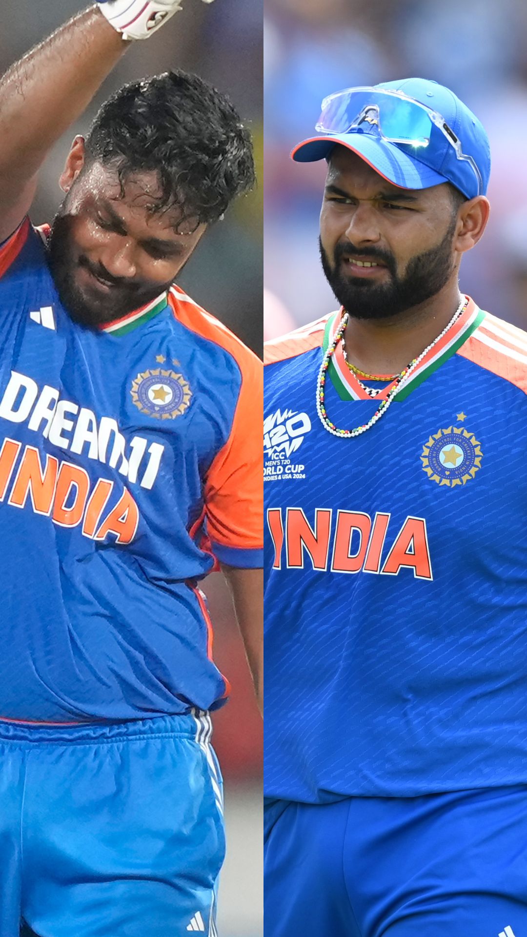 Rishabh Pant vs Sanju Samson - statistical comparison after 33 T20Is